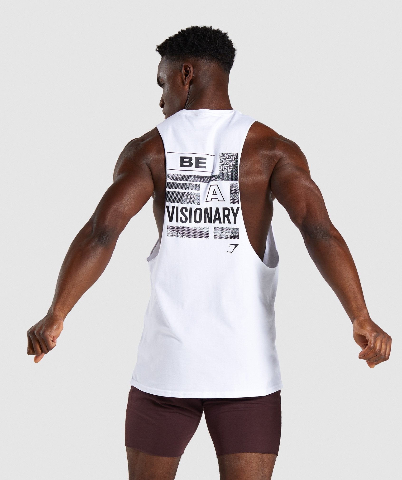 Quote Tank in White