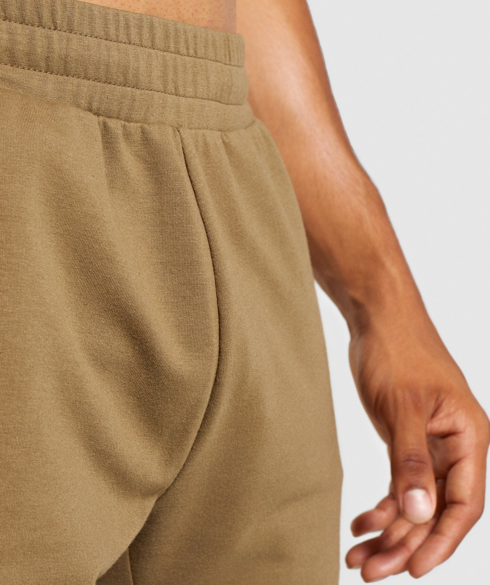 Raw Shorts in Khaki - view 5