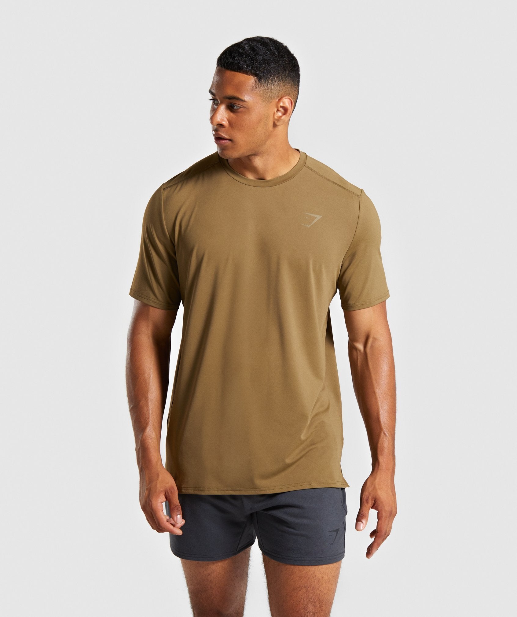 Raw T-Shirt in Khaki - view 1