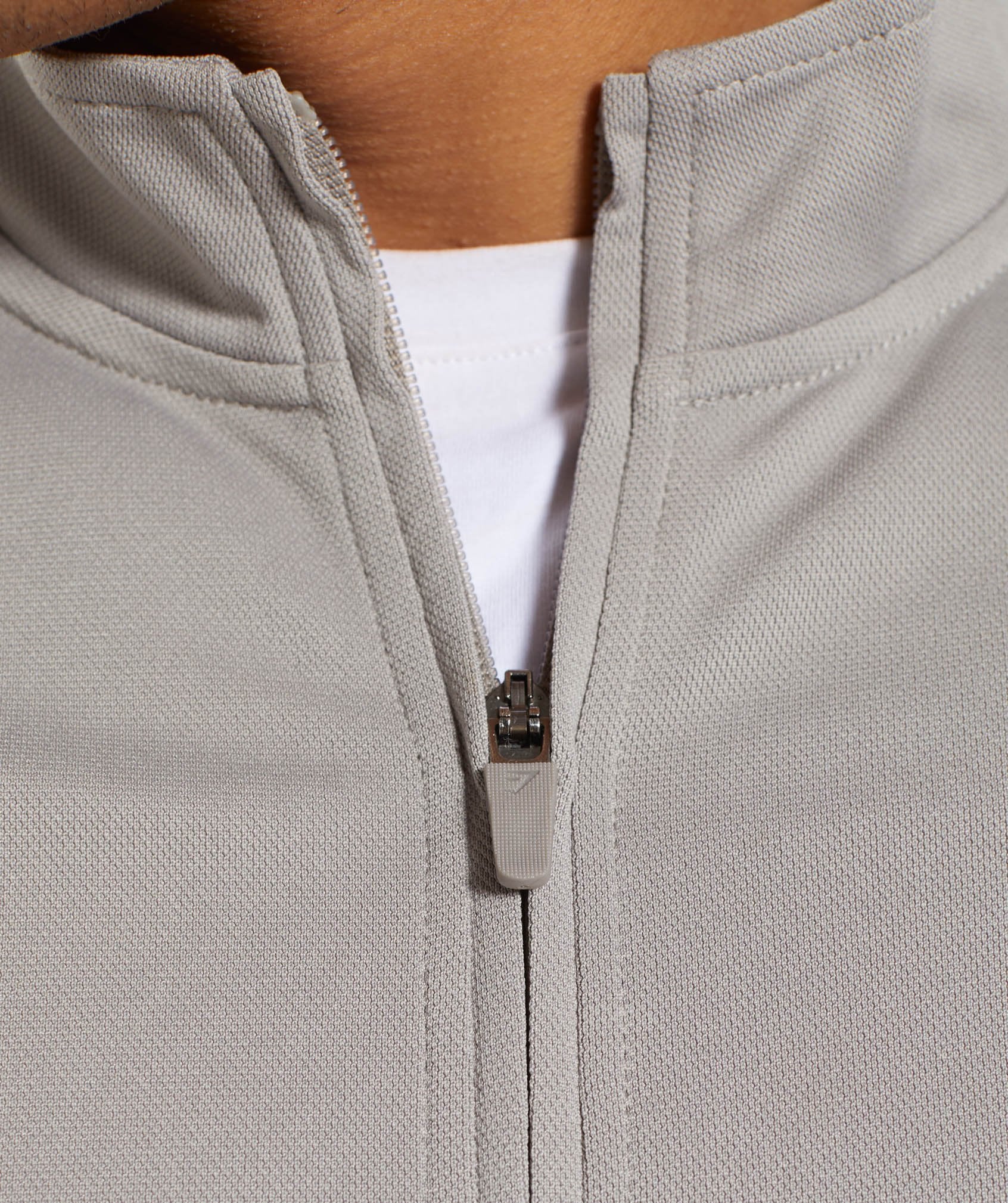 React Training Track Top in Grey - view 6