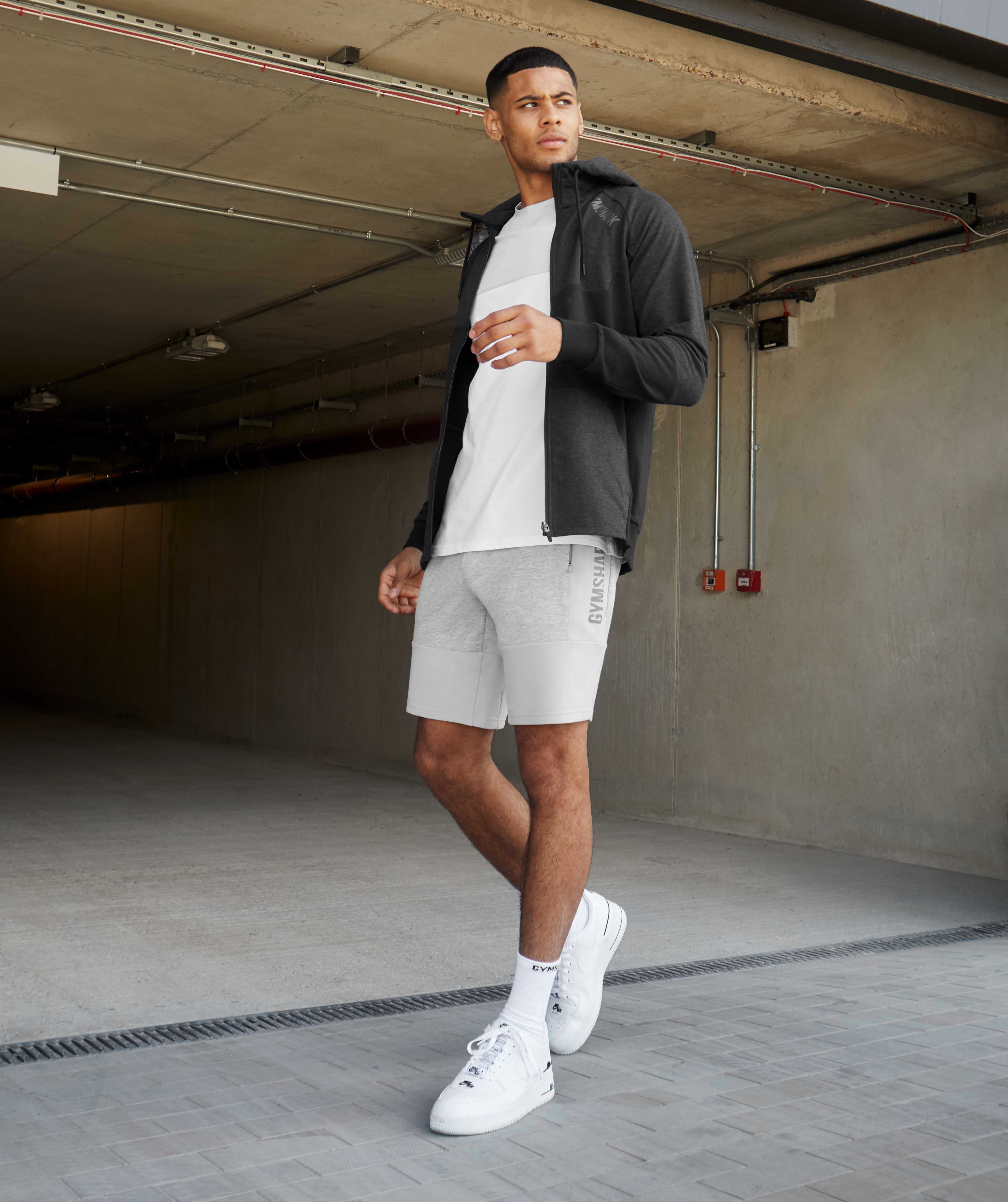 Revive Shorts in Light Grey/Light Grey Marl - view 2