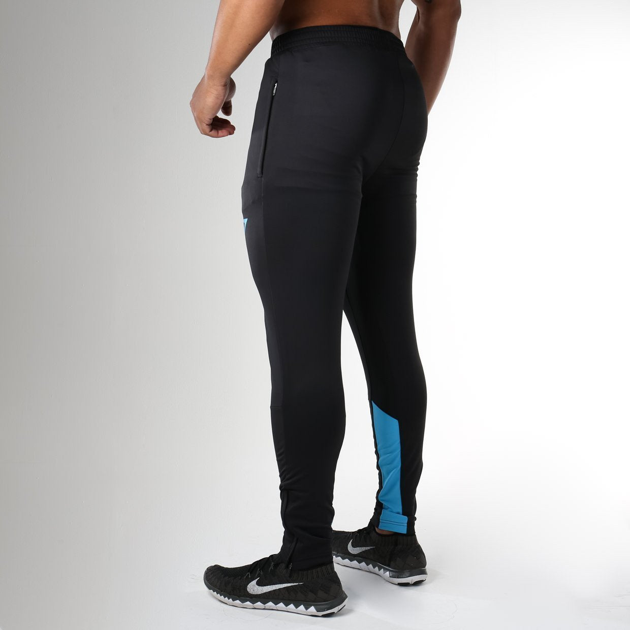 Reactive Training Pant in Black/Blue - view 3