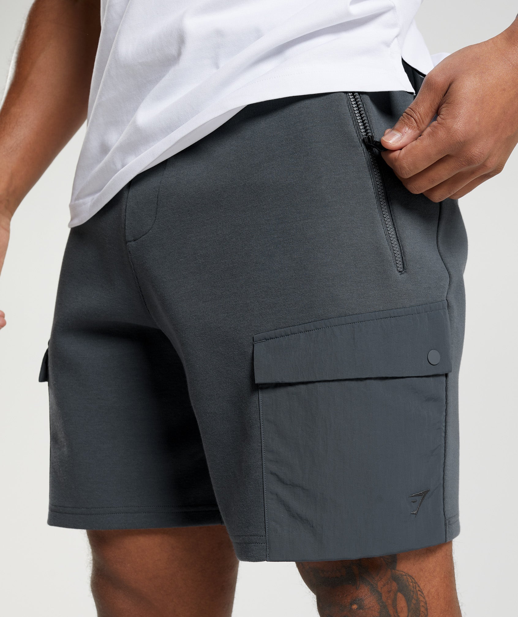 Rest Day Commute Shorts in Cosmic Grey - view 5