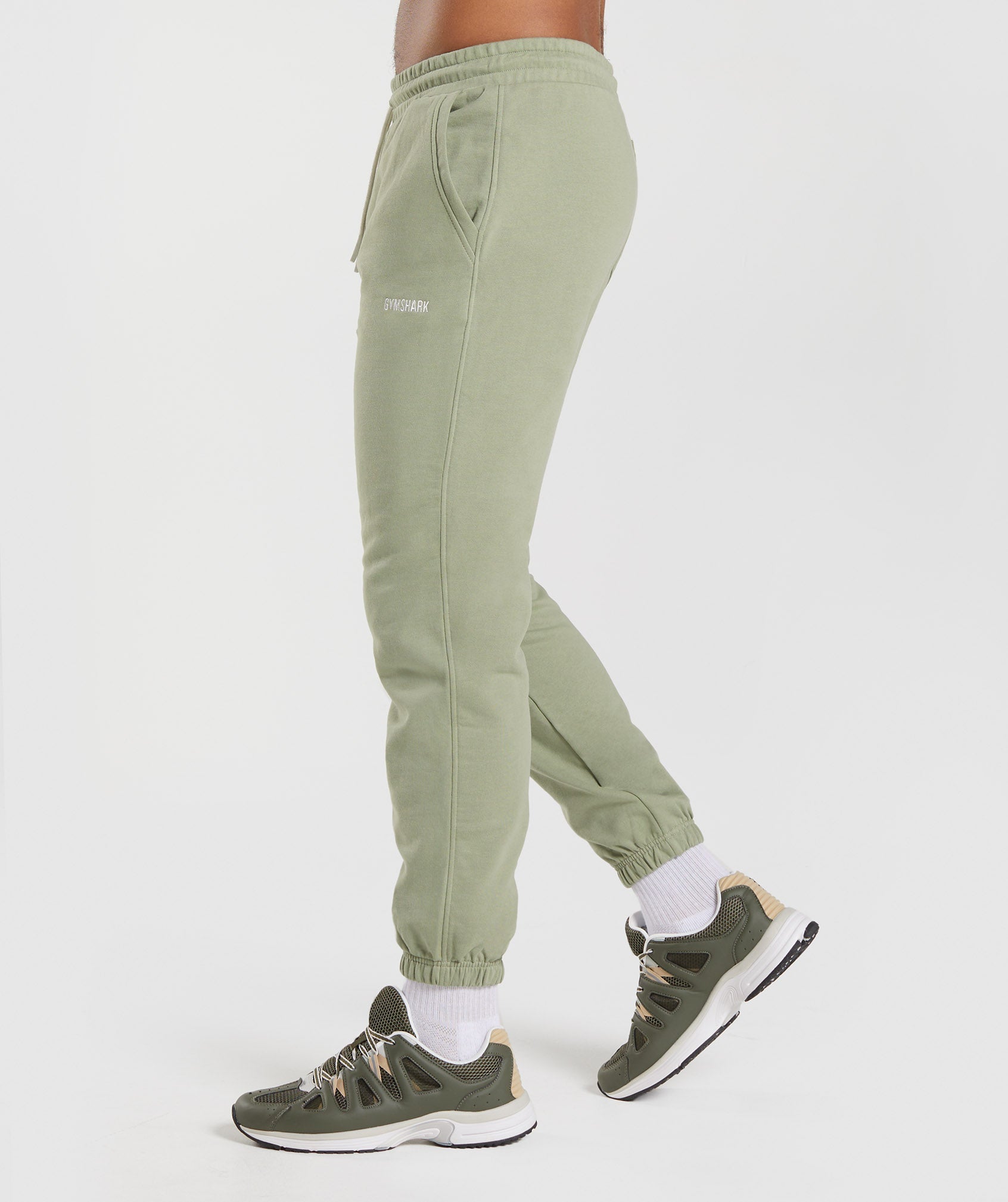 Rest Day Sweats Joggers in Sage Green - view 3