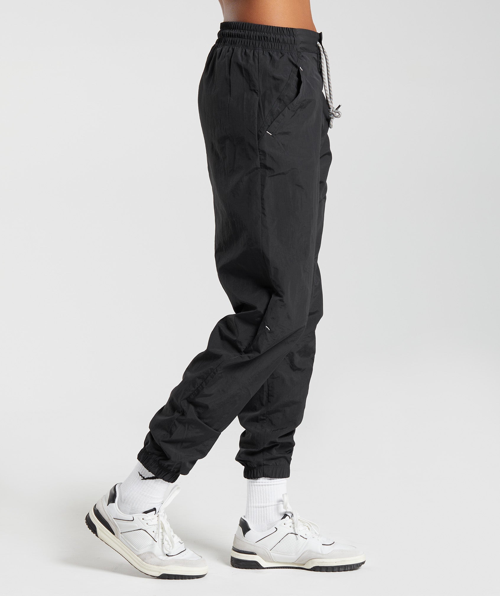 Retake Track Joggers in Black - view 4