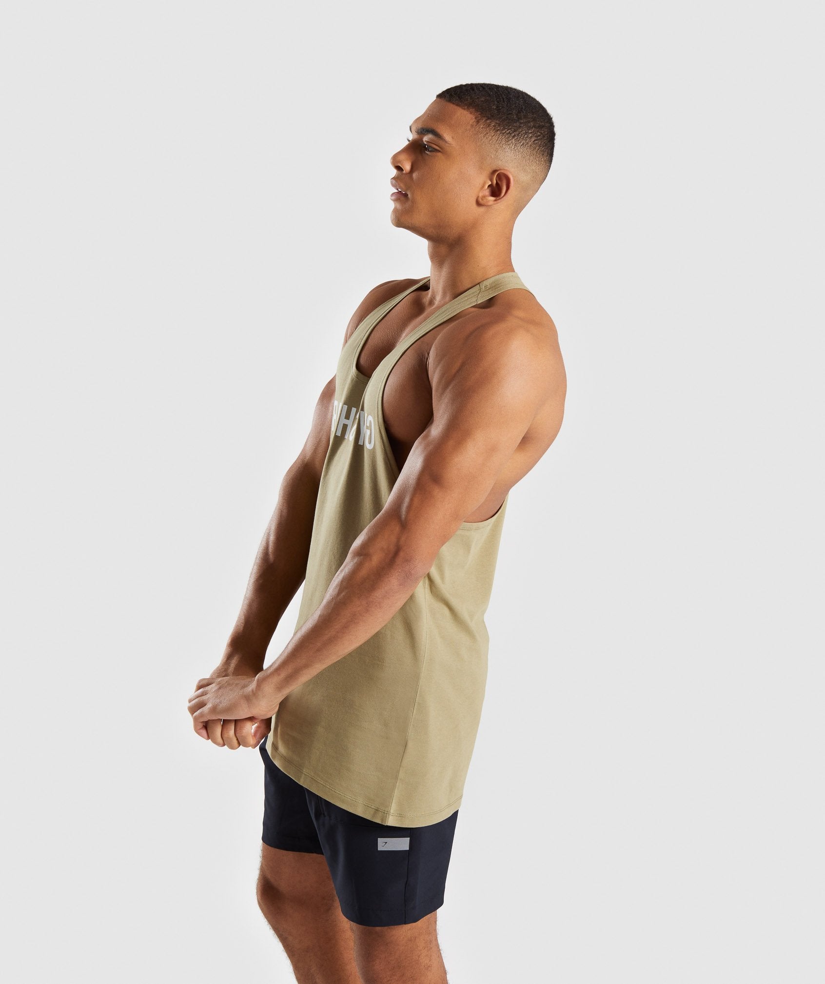 Reverse Stringer in Light Khaki - view 3