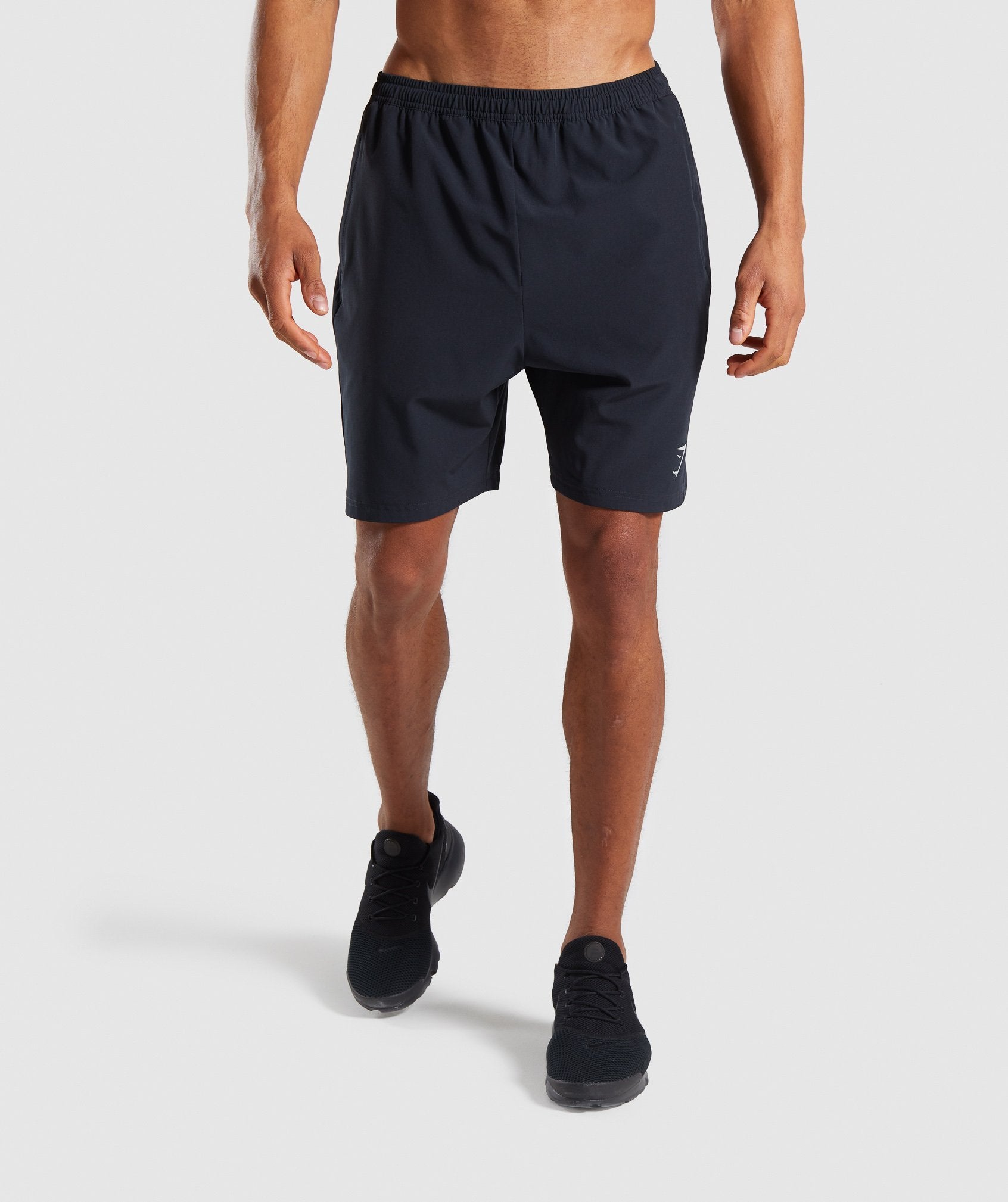 Running Shorts in Black - view 1