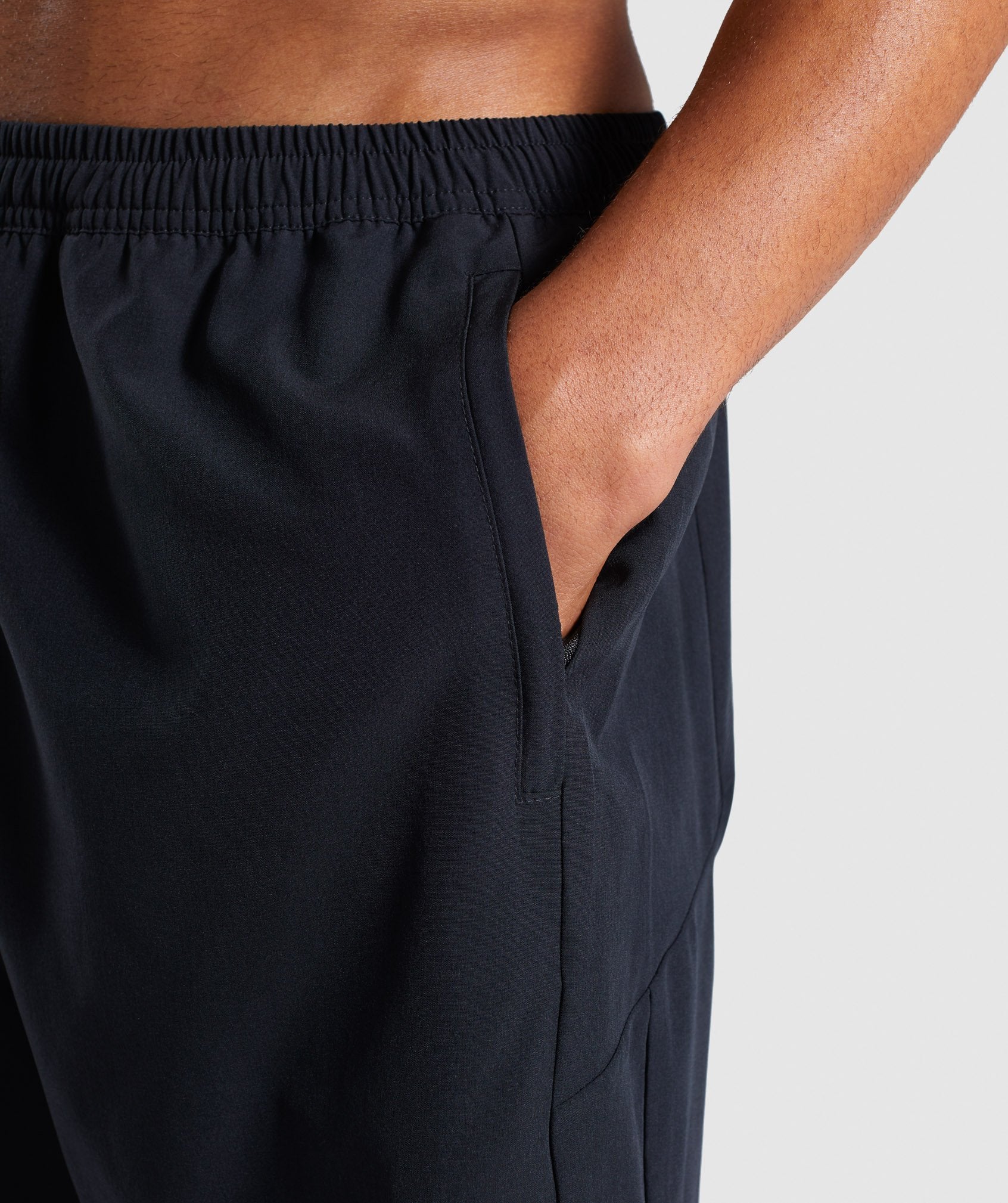 Running Shorts in Black - view 5