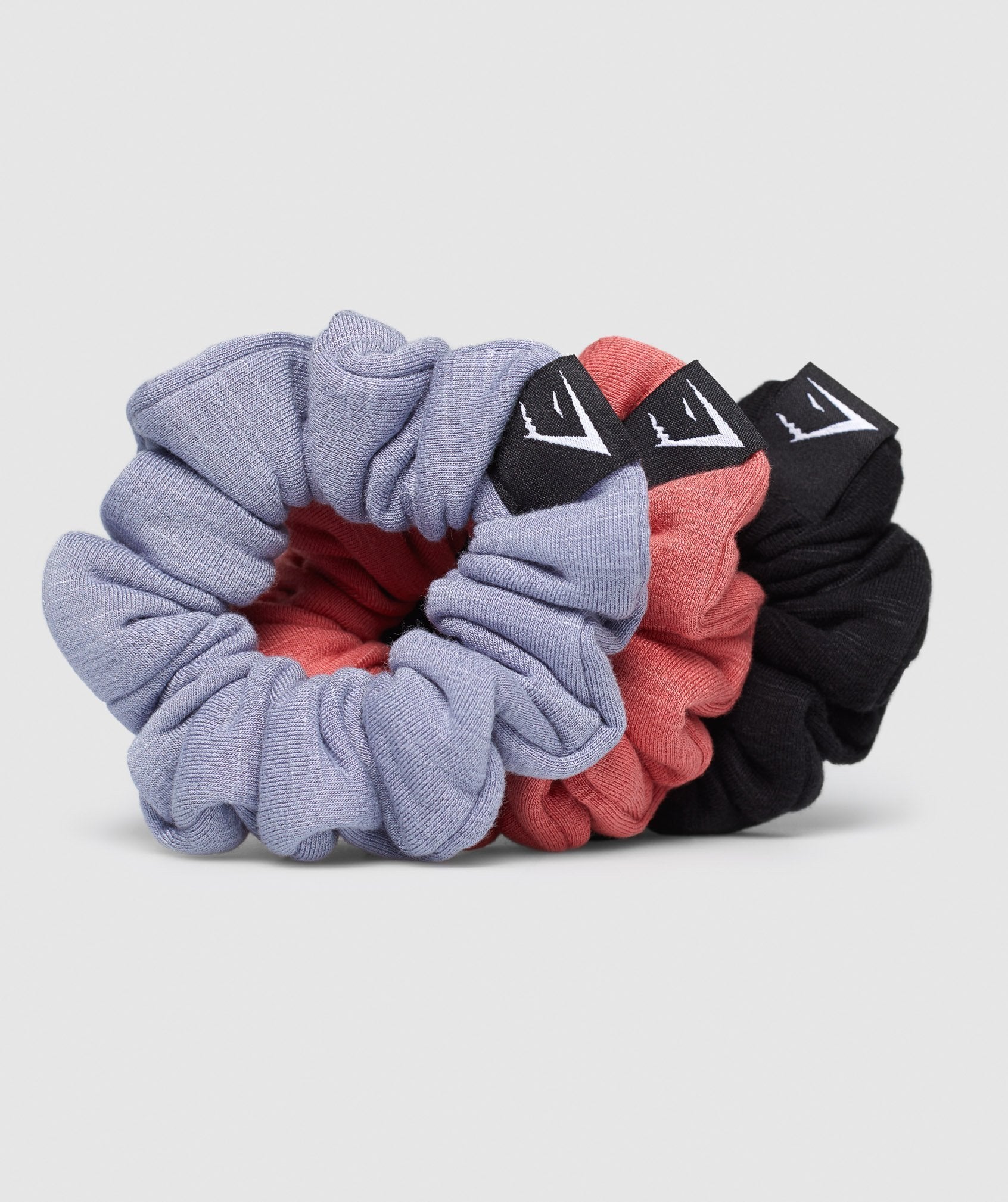 Scrunchies (3PK) in Black/Red/Blue - view 2