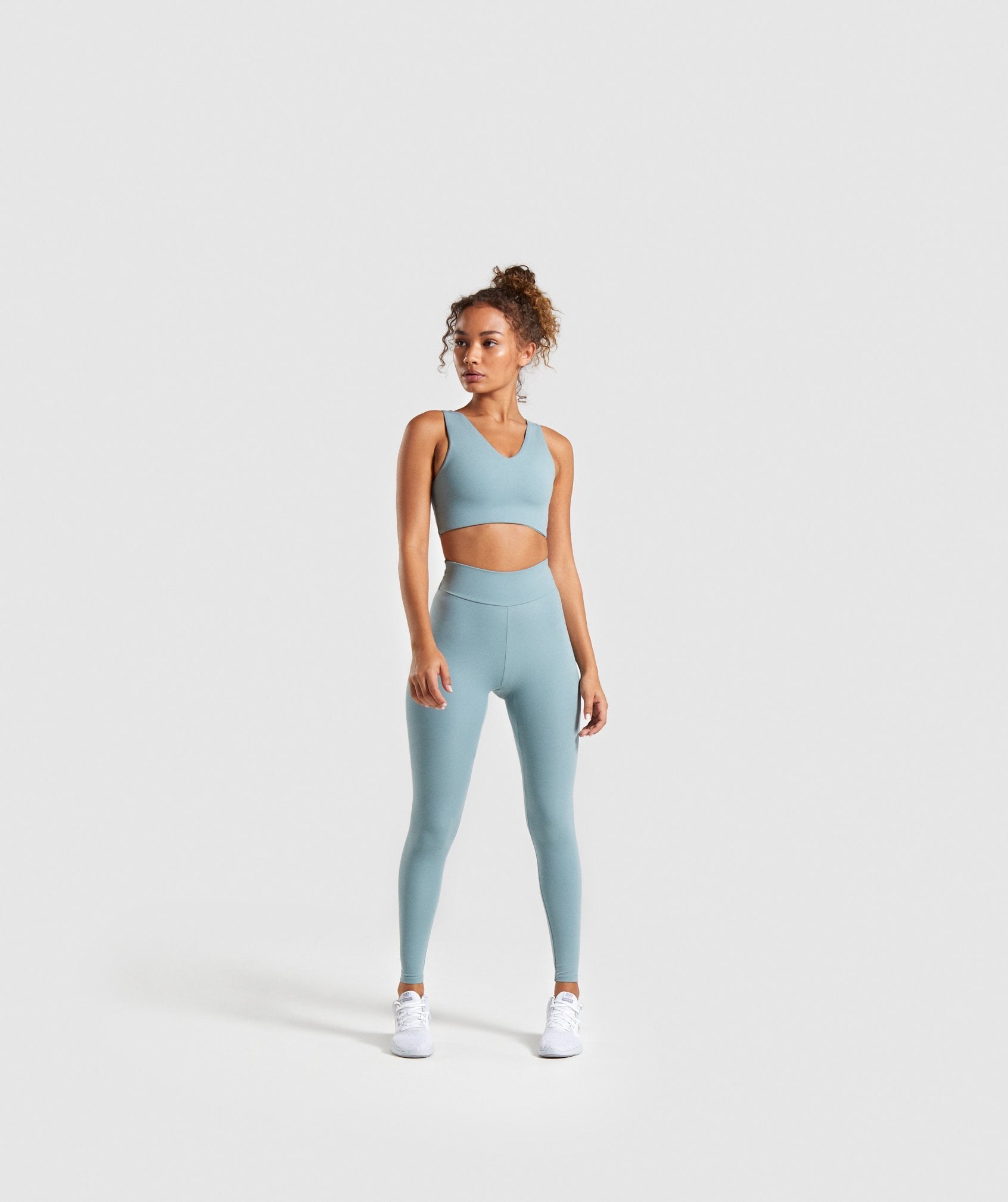 Solo Leggings in Turquoise - view 4