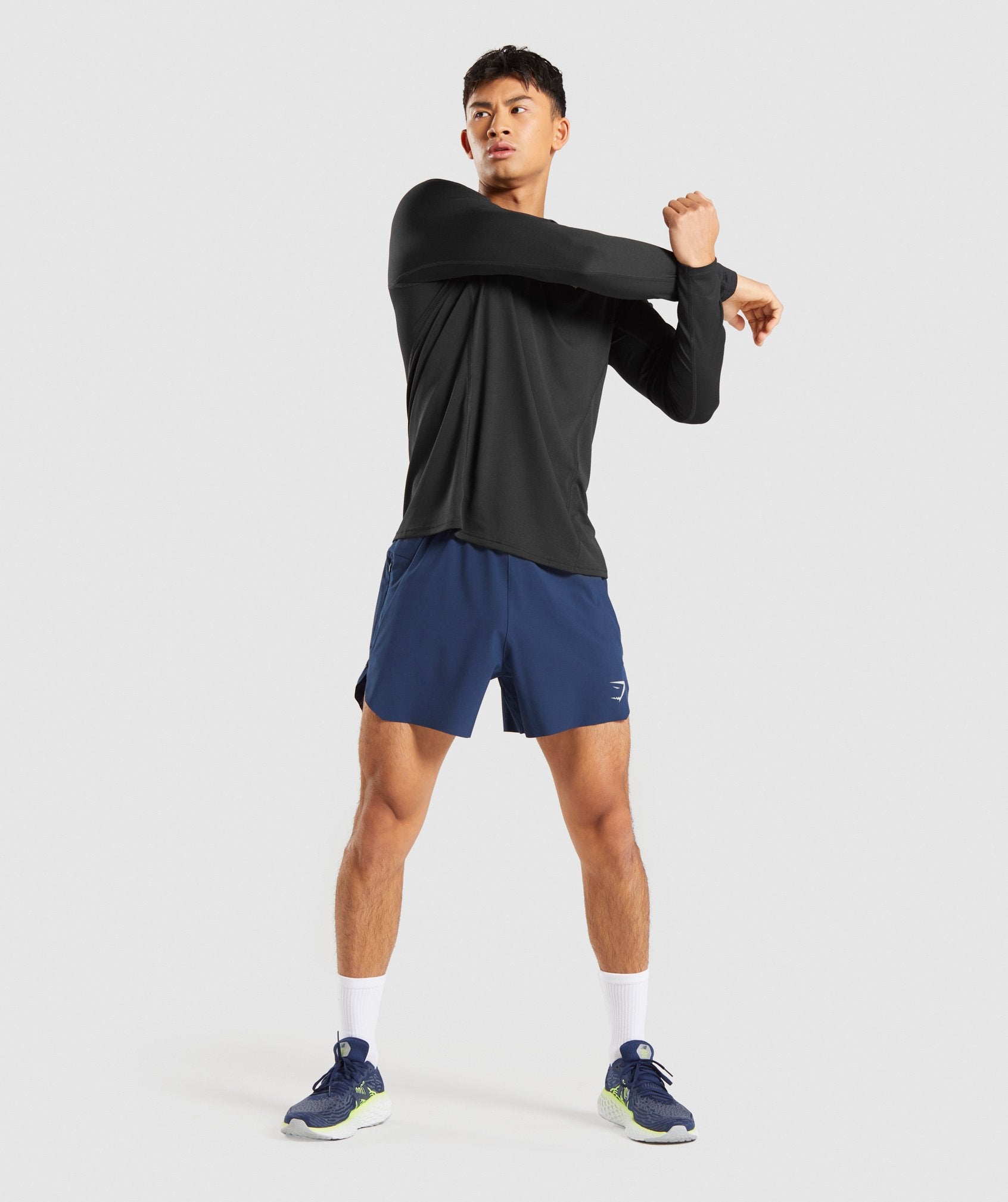 Speed 5" Shorts in Navy - view 5