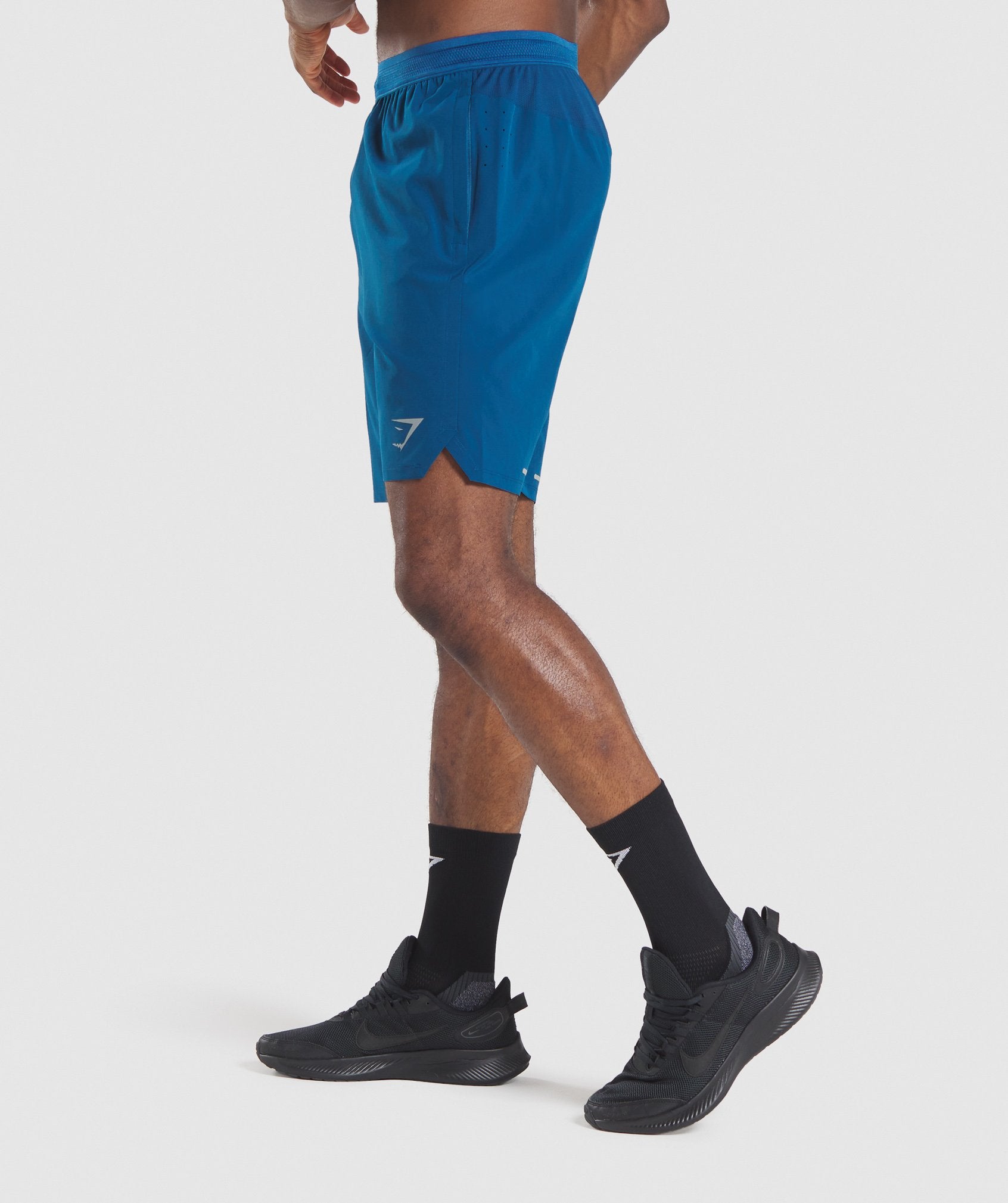 Speed 9" Shorts in Petrol Blue