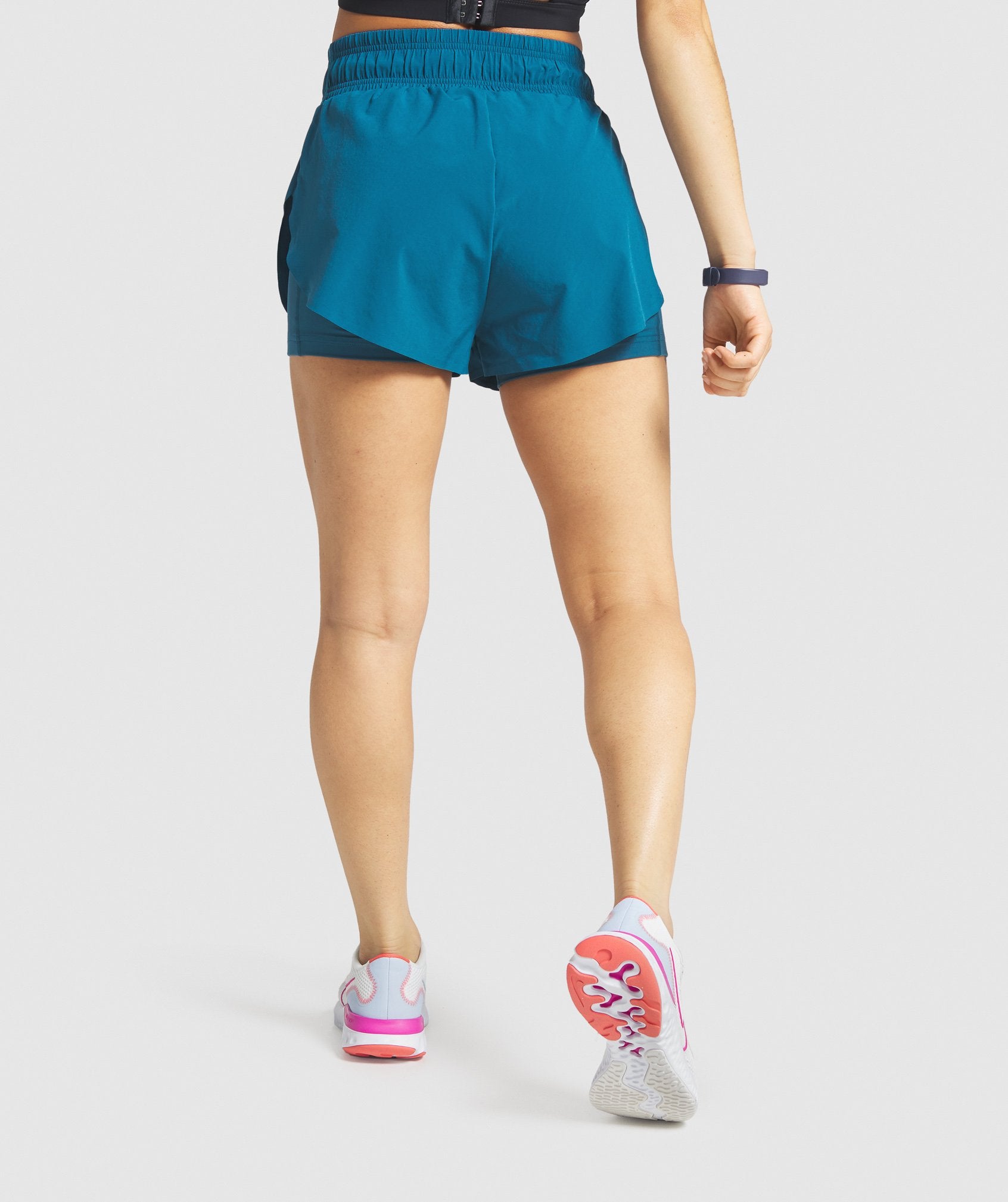 Speed Shorts in Teal