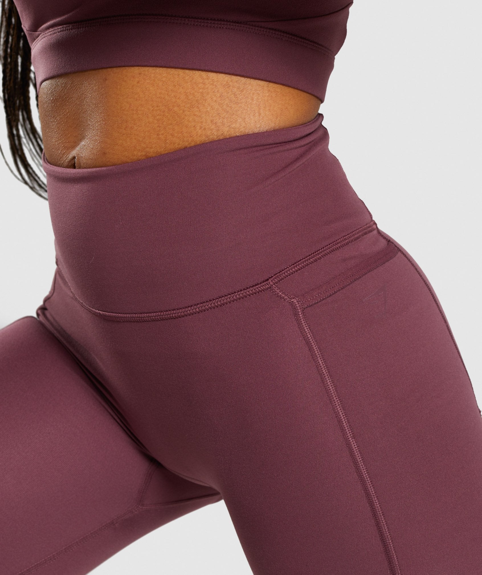 Speed Leggings in Berry Red - view 5