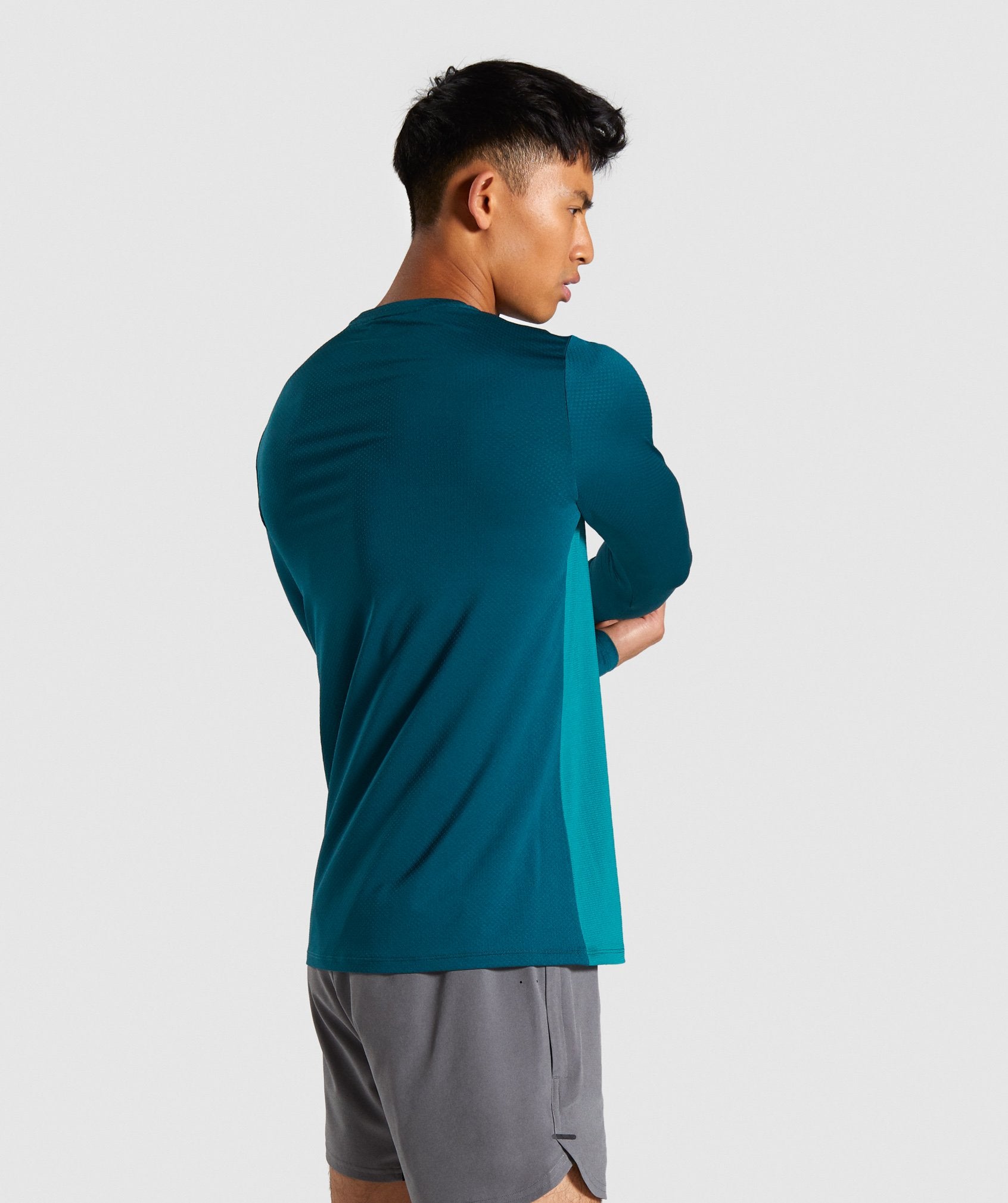 Speed Long Sleeve T-Shirt in Green - view 3