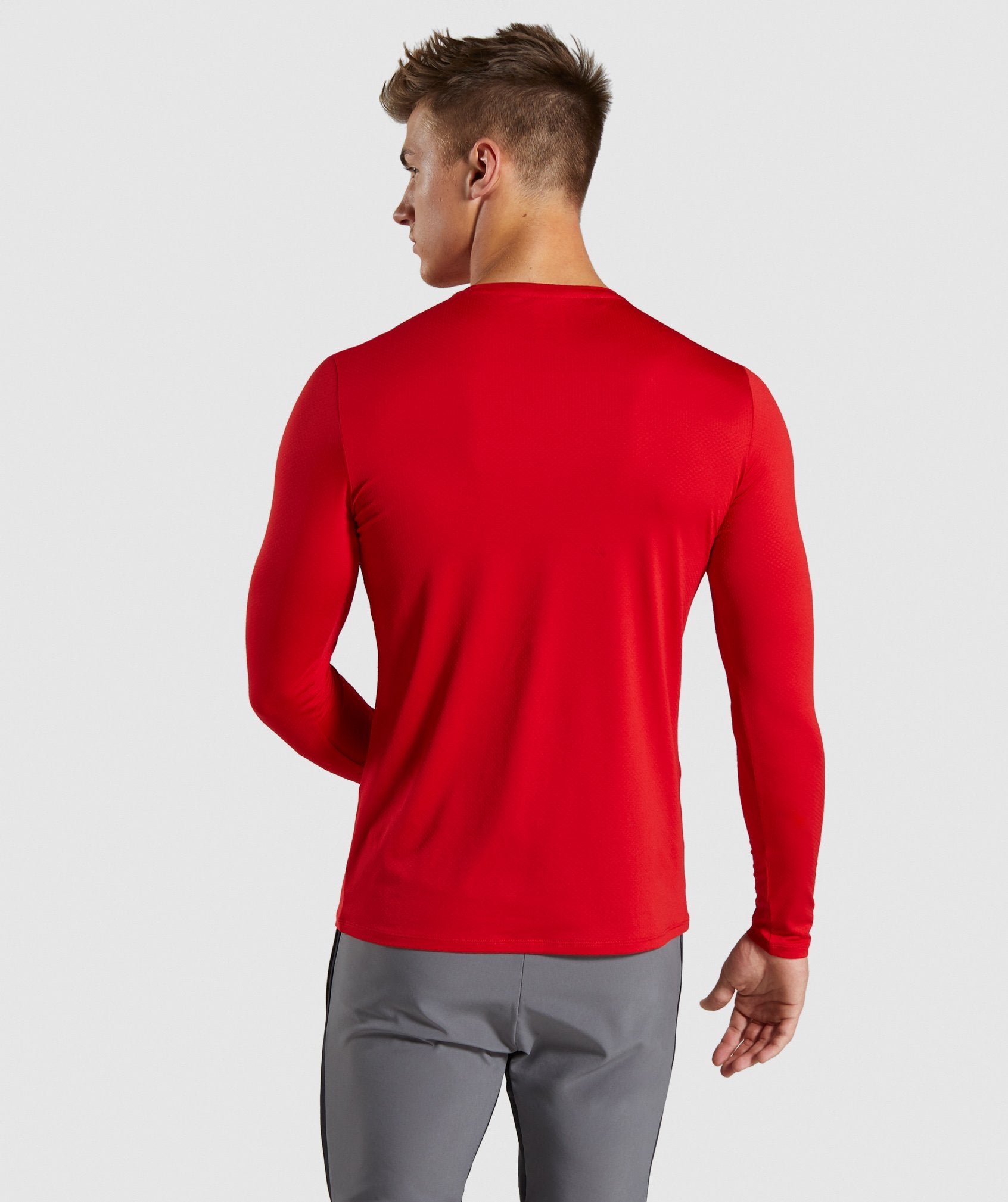Speed Long Sleeve T-Shirt in Red - view 2