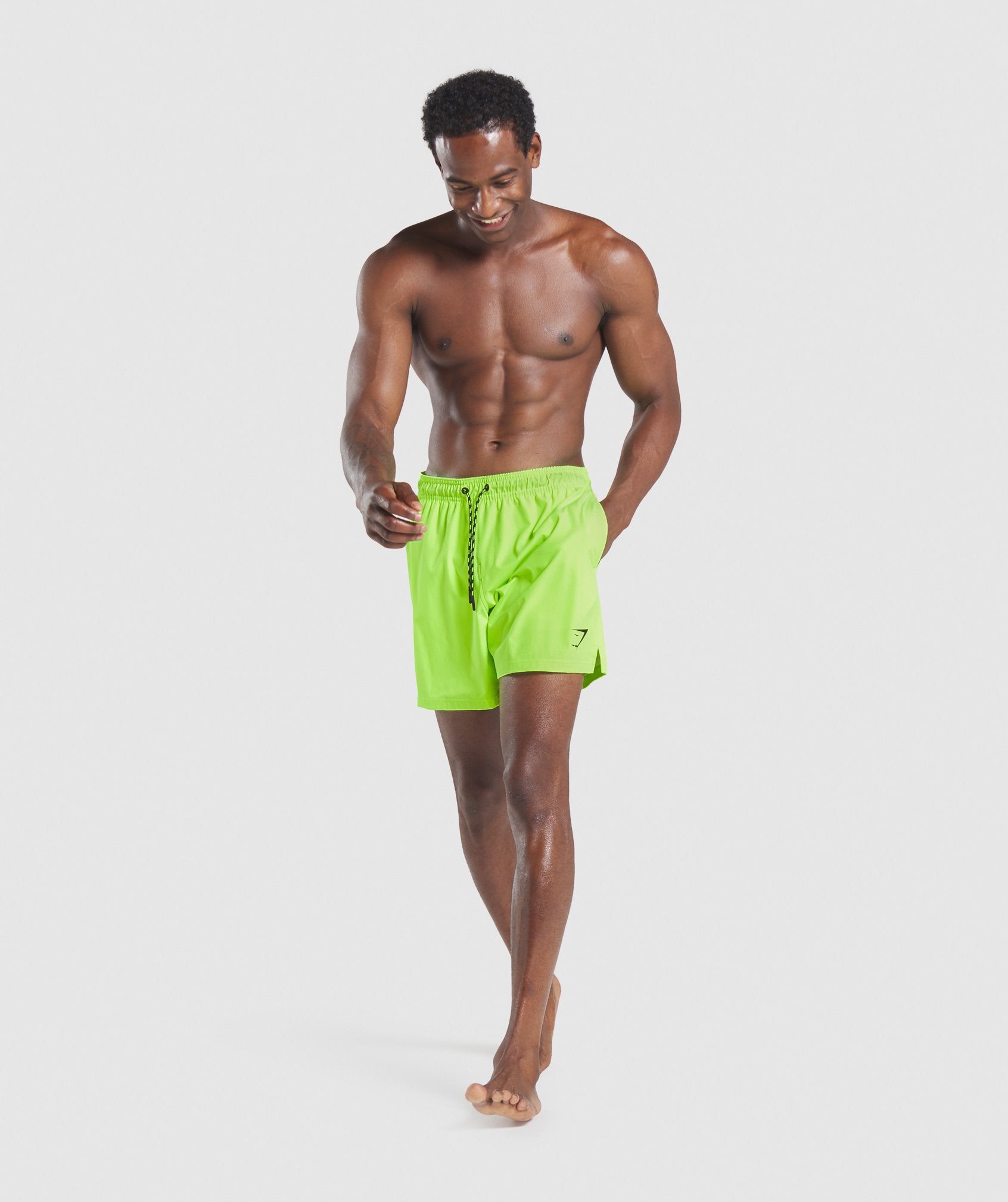 Swim Shorts in Lime