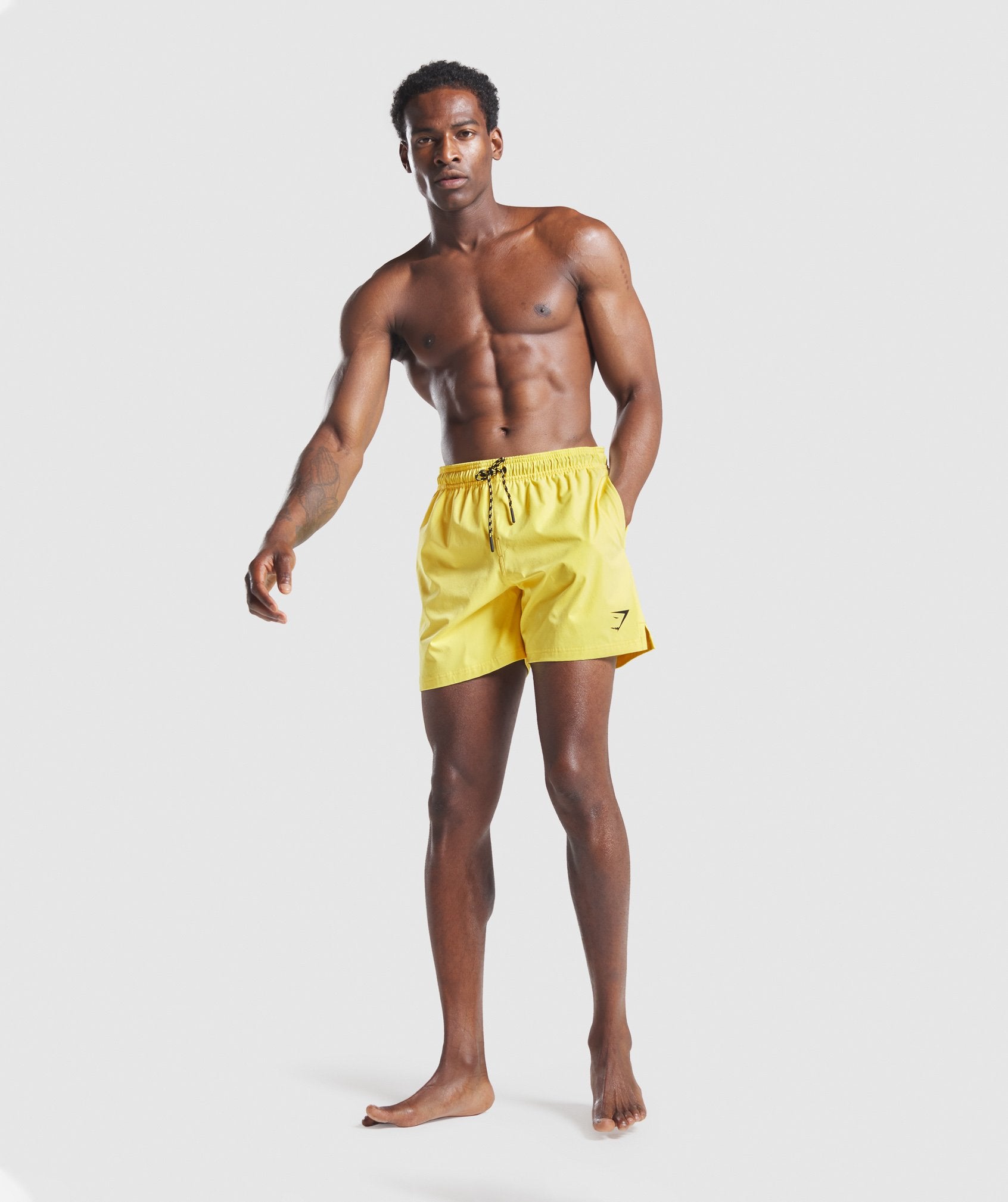 Swim Shorts in Yellow - view 4