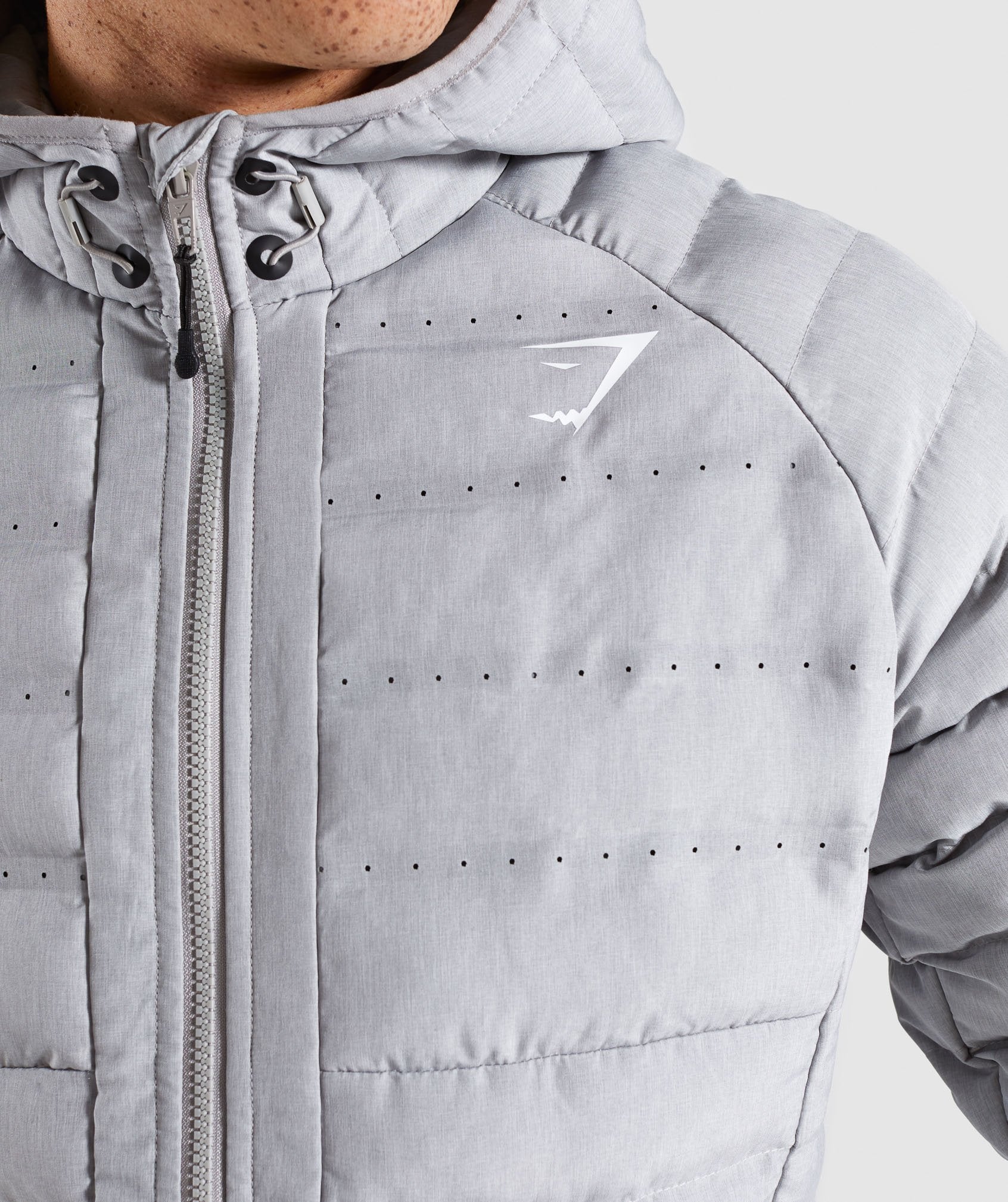 Sector Jacket V2 in Light Grey - view 5