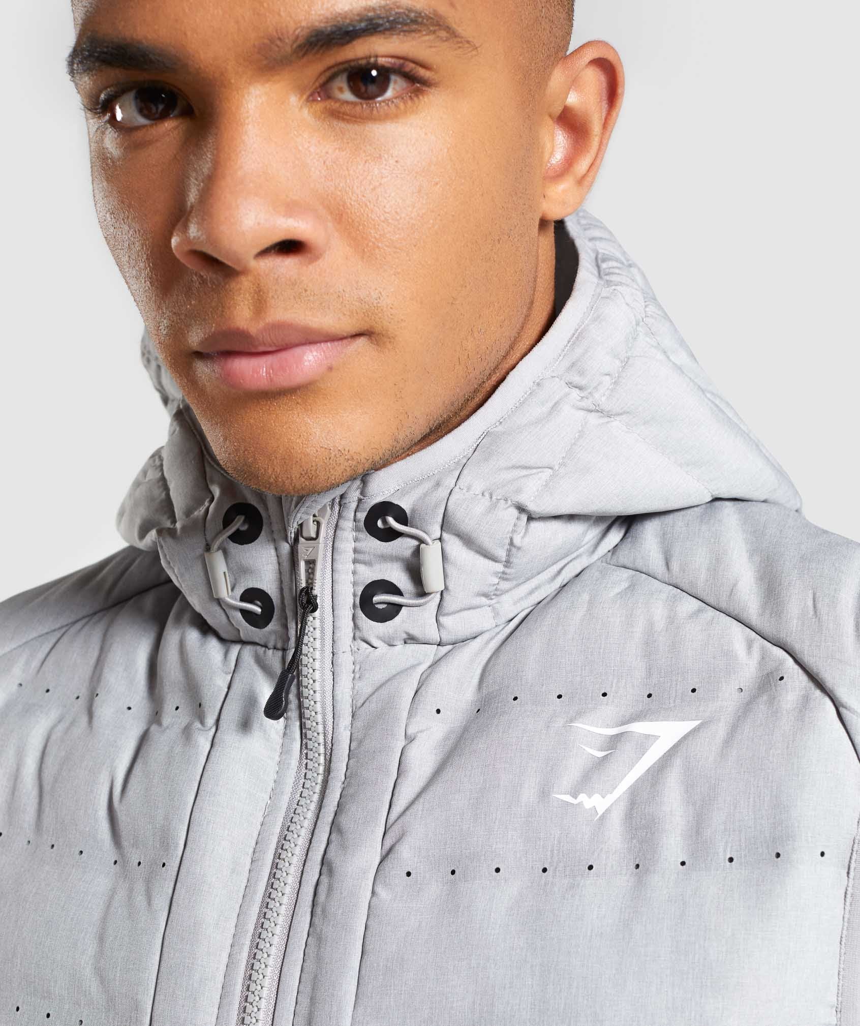 Sector Gilet V2 in Light Grey - view 5