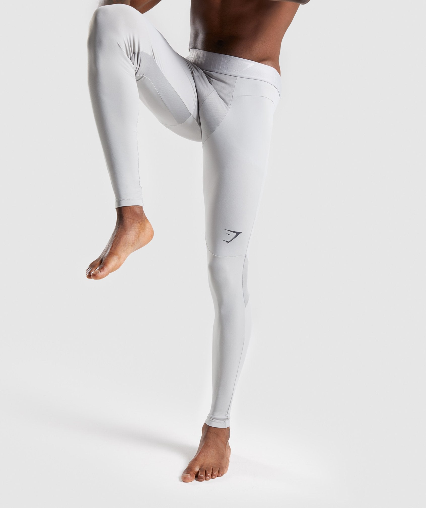 Selective Compression Leggings in Light Grey - view 1