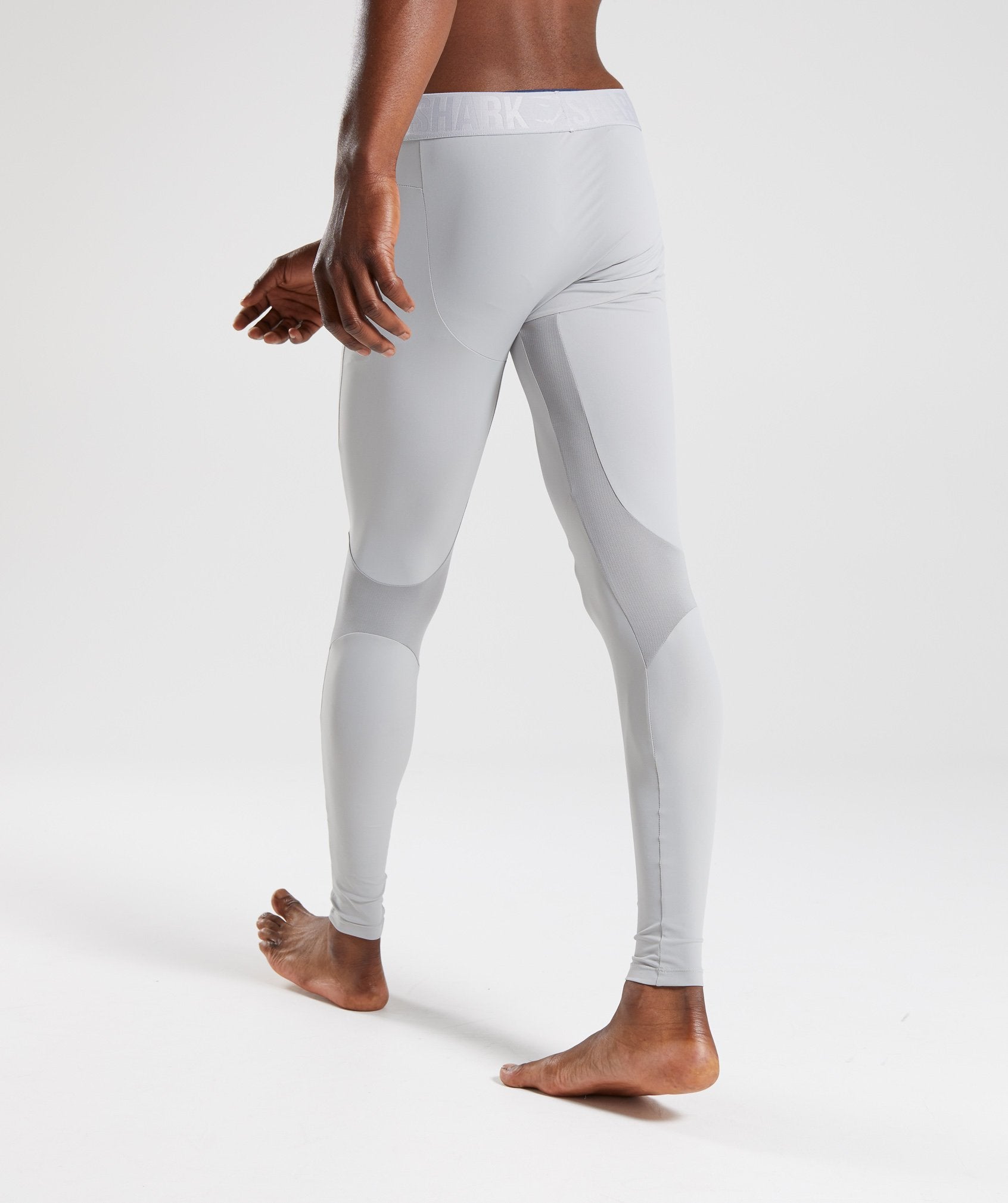 Selective Compression Leggings in Light Grey - view 2