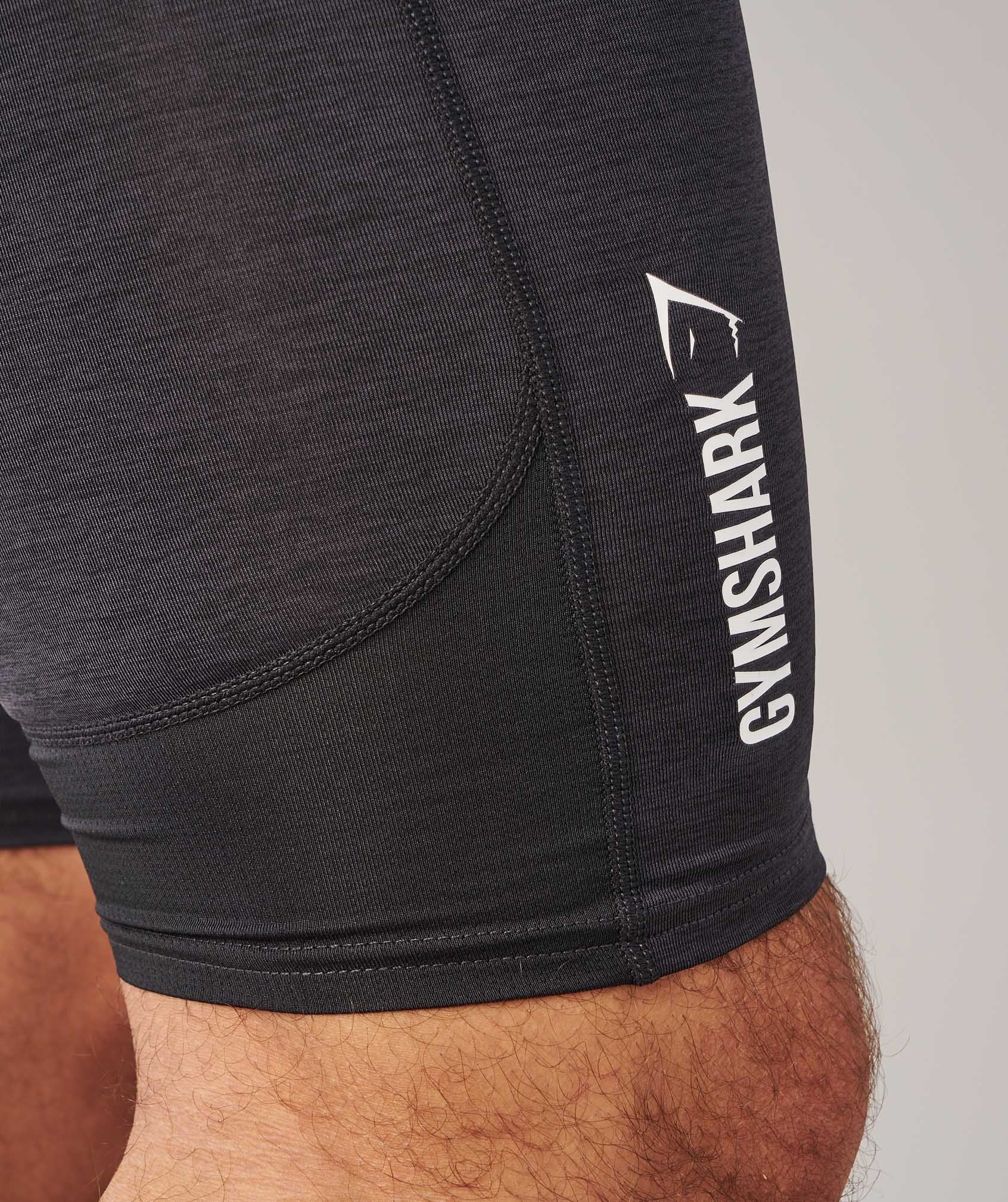 Element Baselayer Shorts in Black Marl - view 6