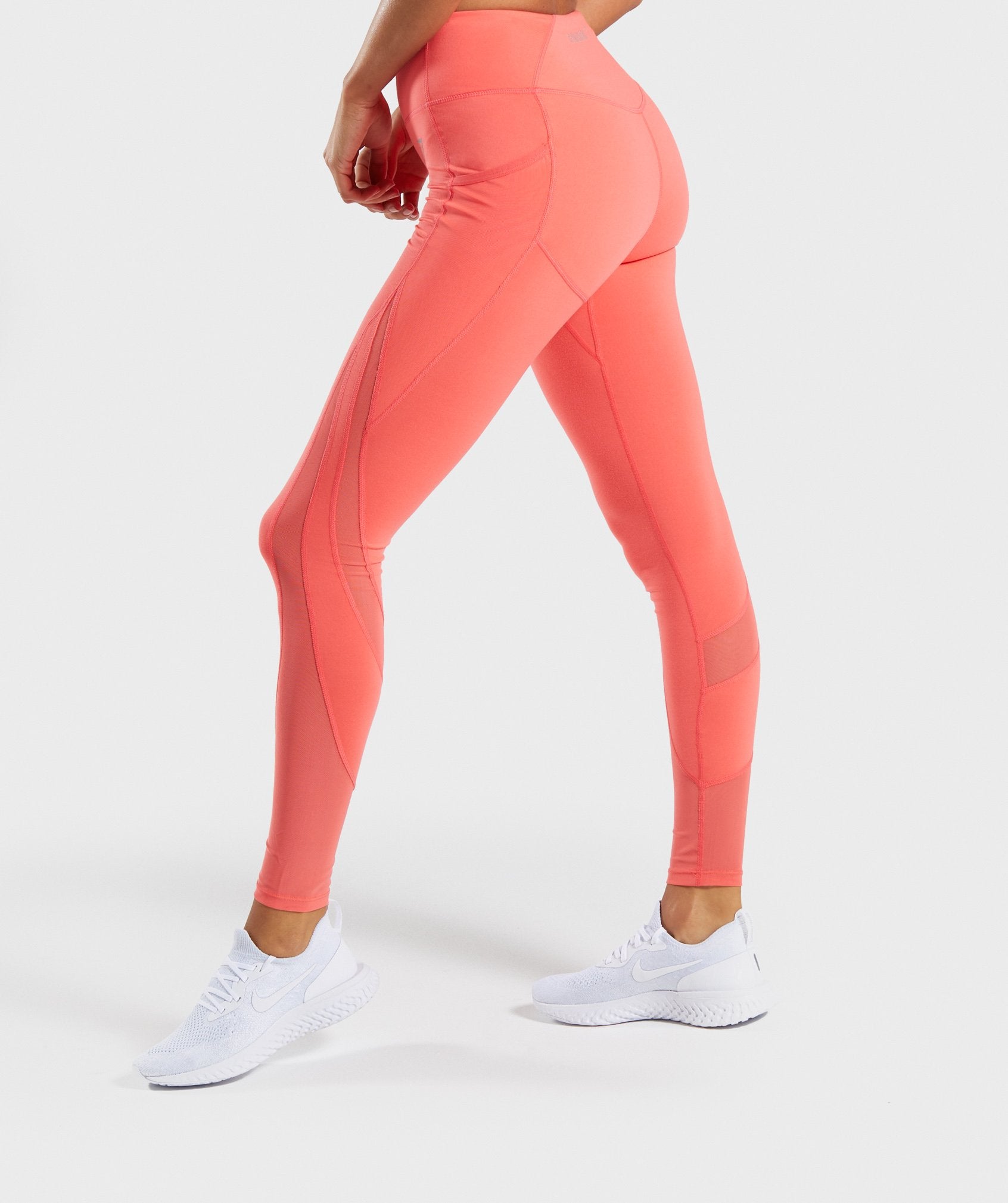 Sleek Sculpture Leggings 2.0 in Intense Coral - view 3