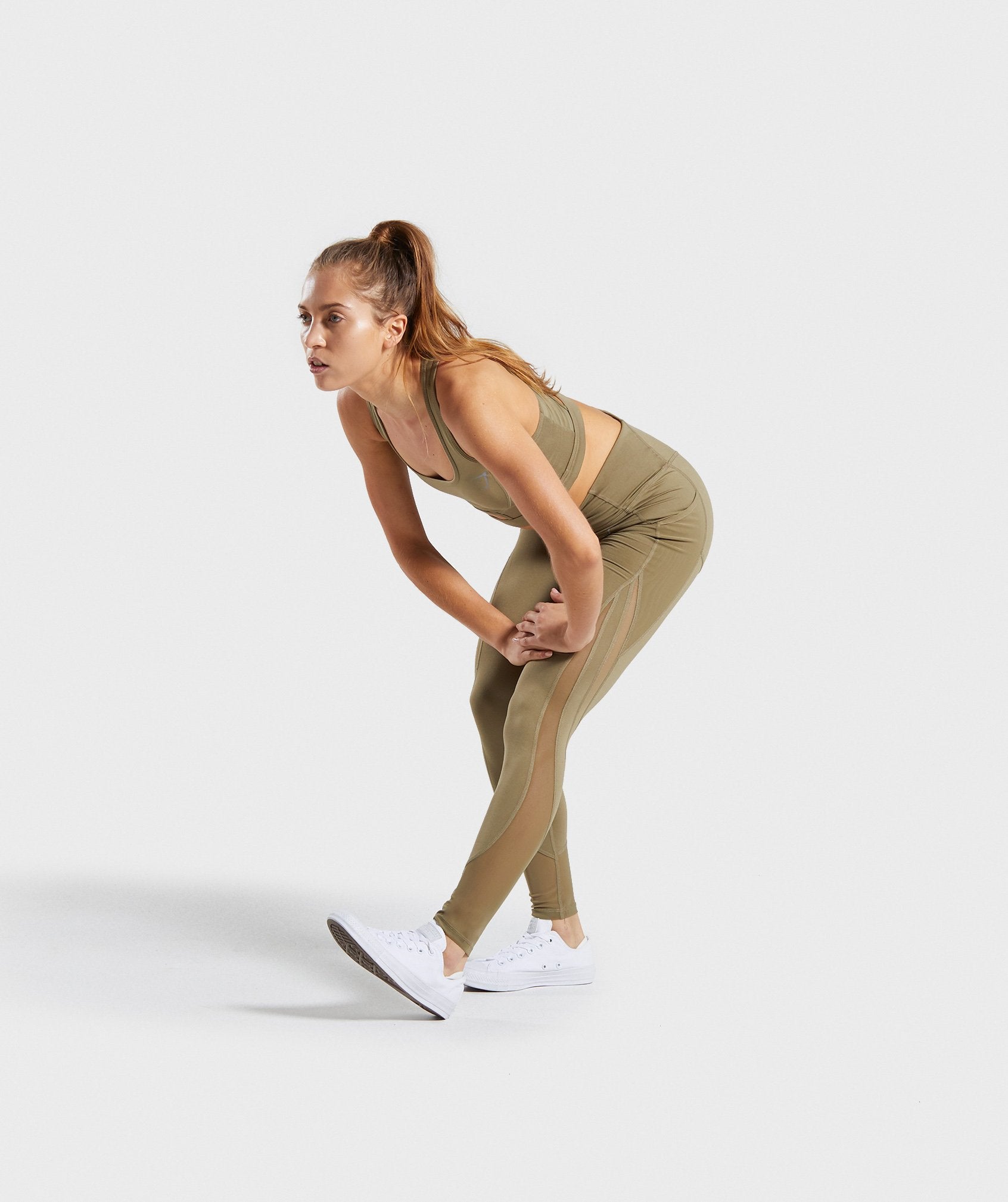 Sleek Sculpture Leggings 2.0 in Khaki Wash - view 4