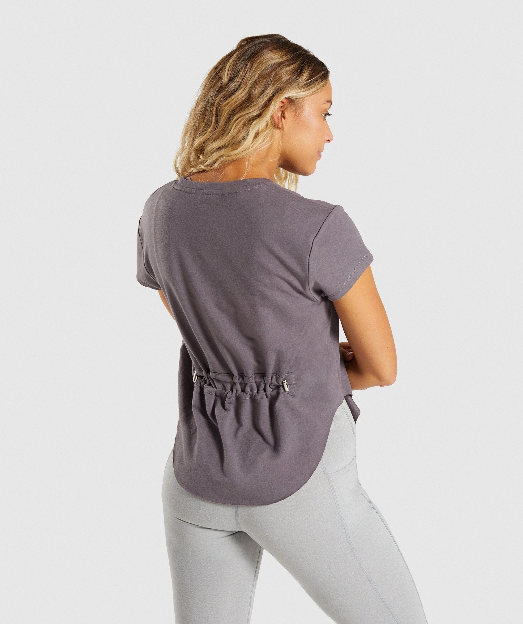 Slounge Cinched Tee in Slate Lavender - view 2