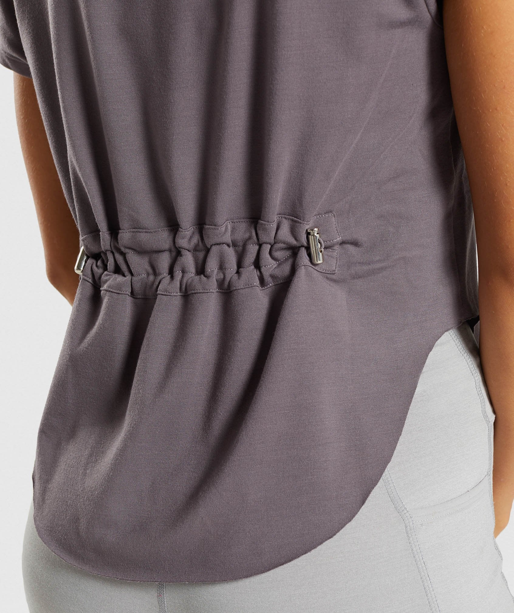 Slounge Cinched Tee in Slate Lavender - view 6