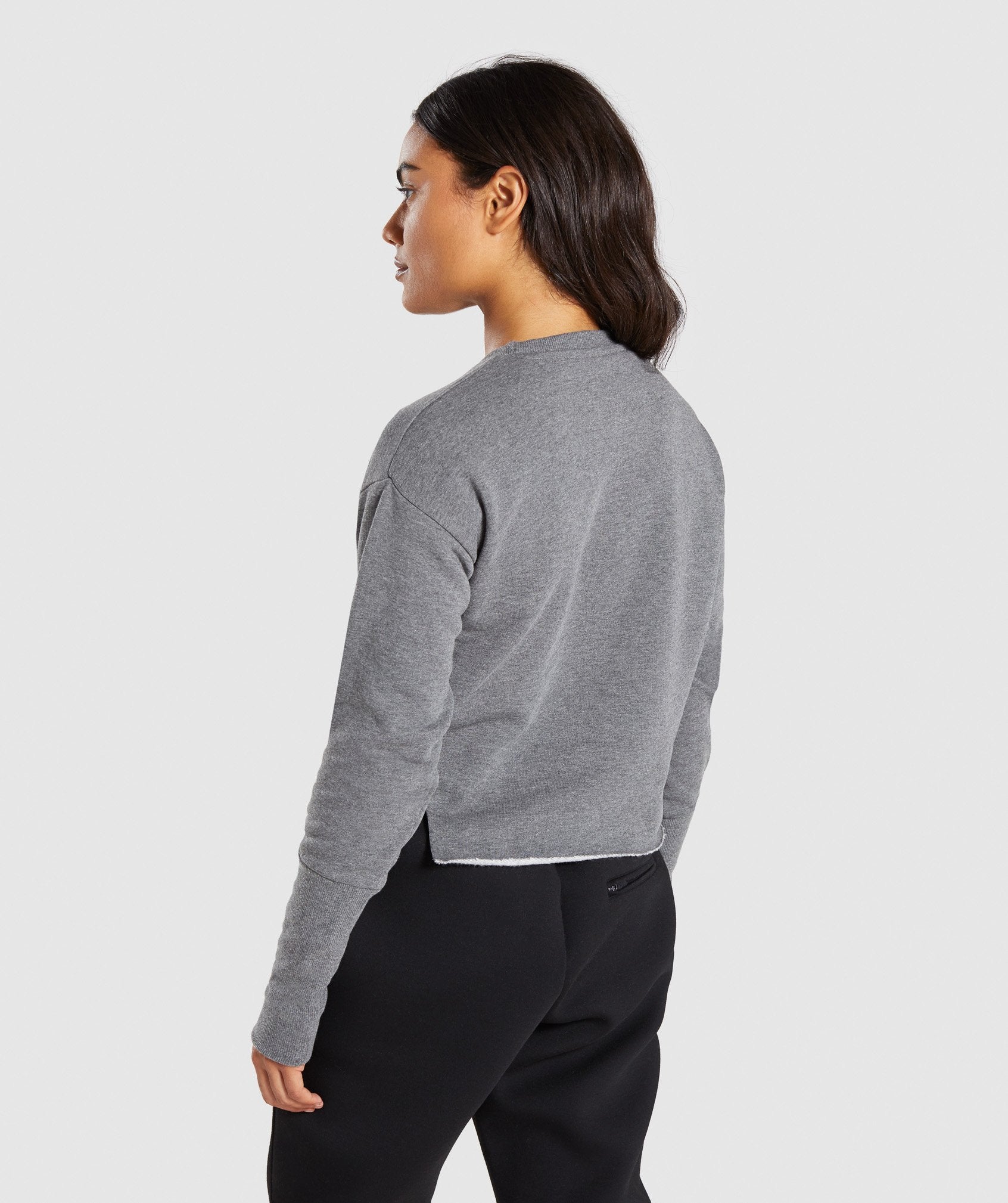 Slounge Crescent Sweater in Charcoal Marl - view 2