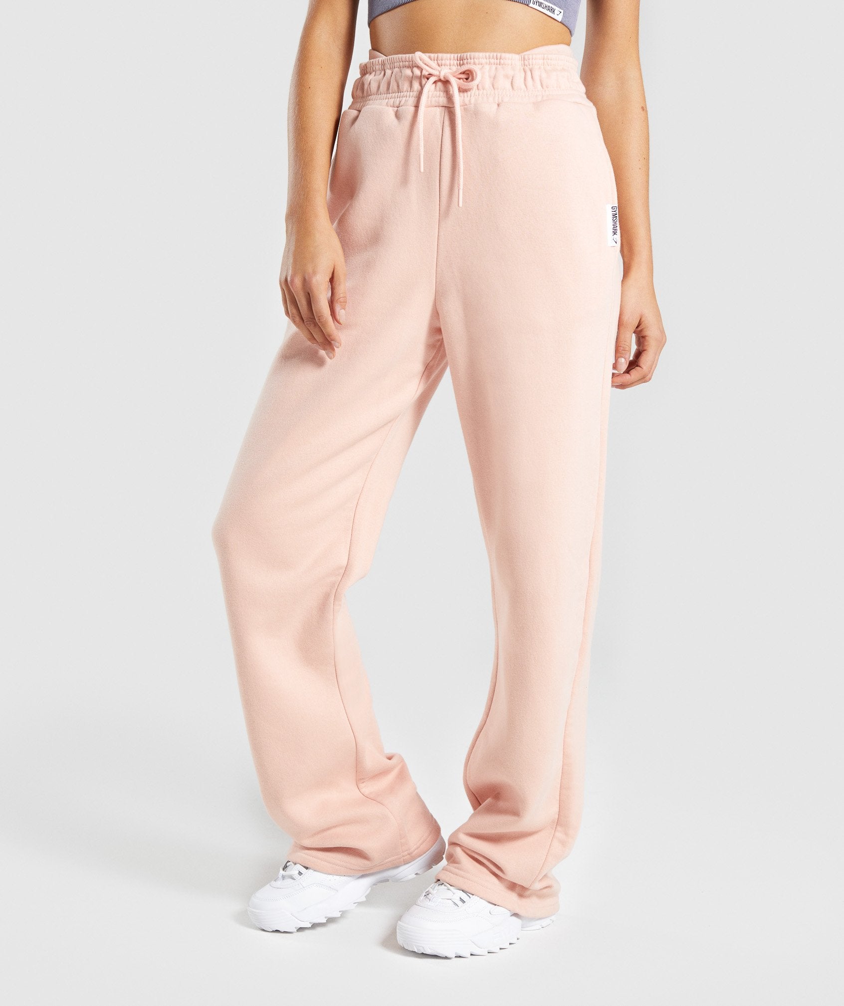 Slounge Straight Leg Jogger in Blush Nude - view 1