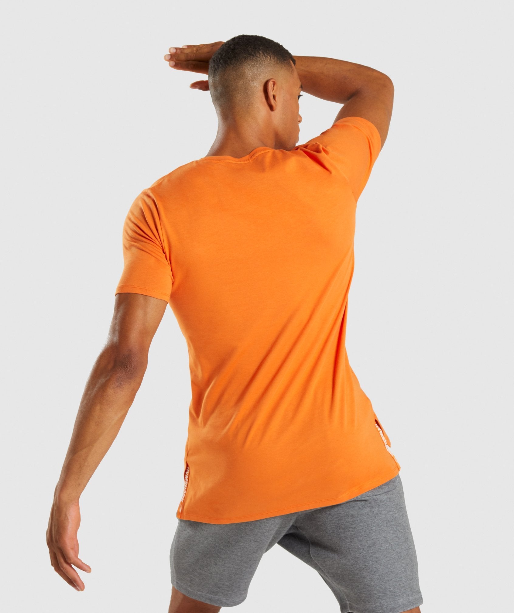 Central T-Shirt in Sunset Orange - view 2