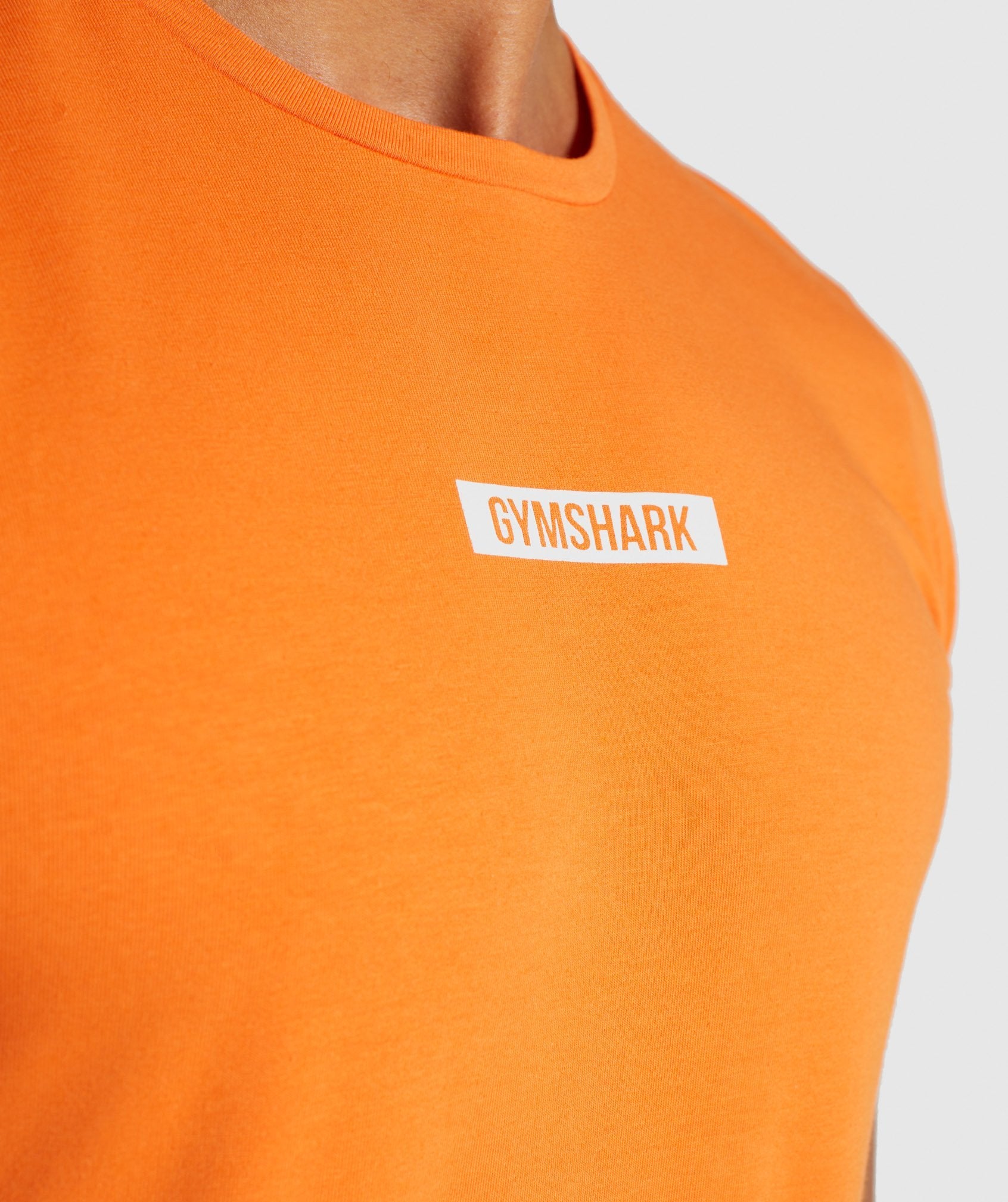 Central T-Shirt in Sunset Orange - view 5