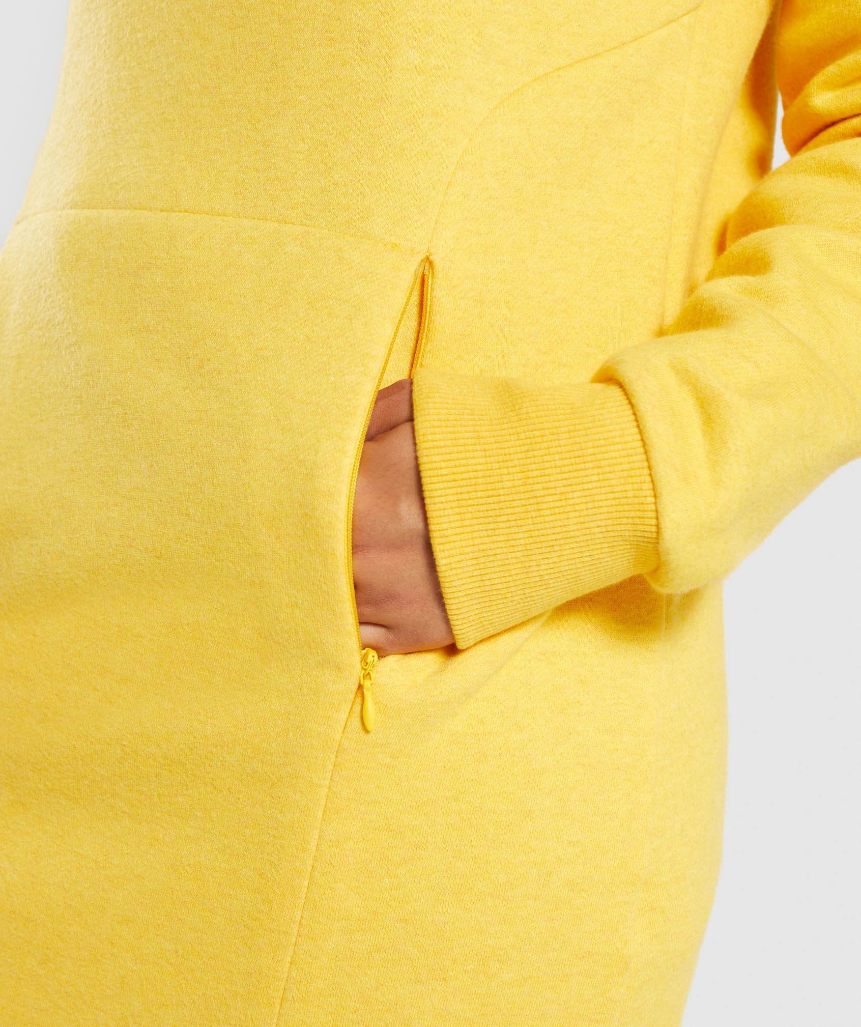 So Soft Sweater in Citrus Yellow Marl - view 6