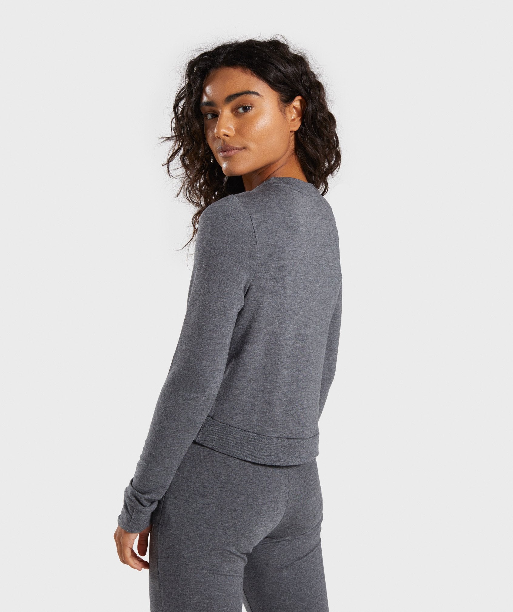 Solace Sweater in Charcoal Marl - view 2