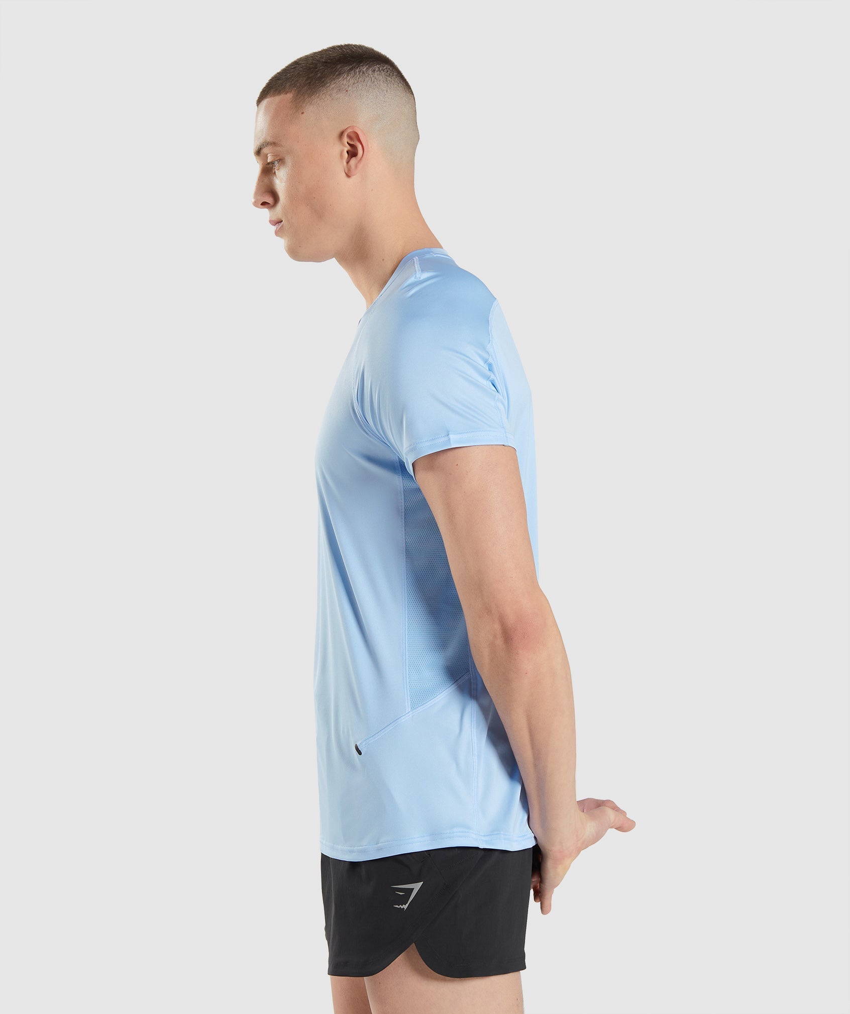 Speed Evolve T-Shirt in Moonstone Blue - view 3
