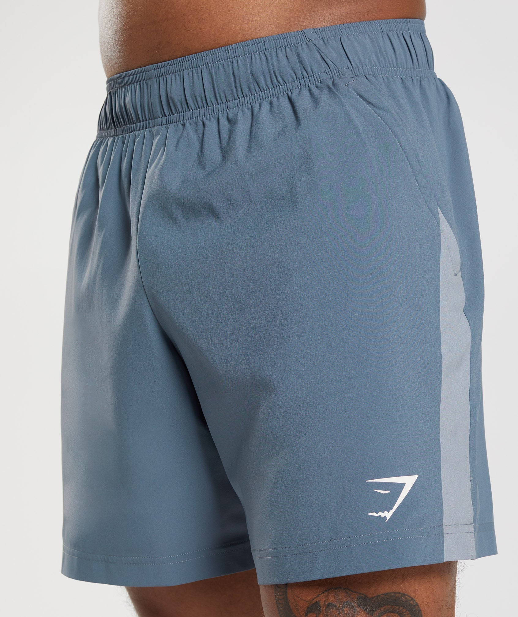 Sport Shorts in Evening Blue/Drift Grey