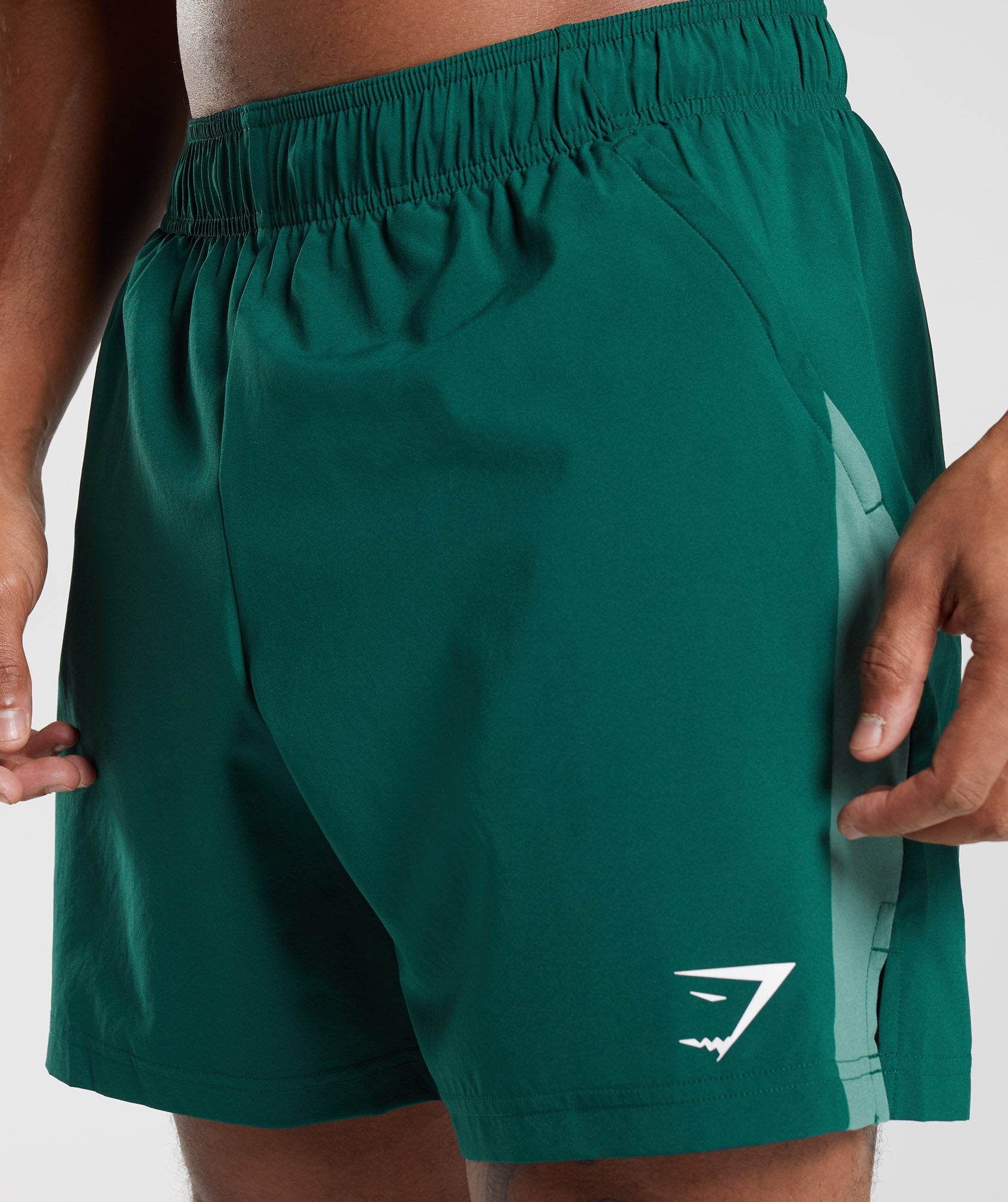 Sport Shorts in Woodland Green/Hoya Green