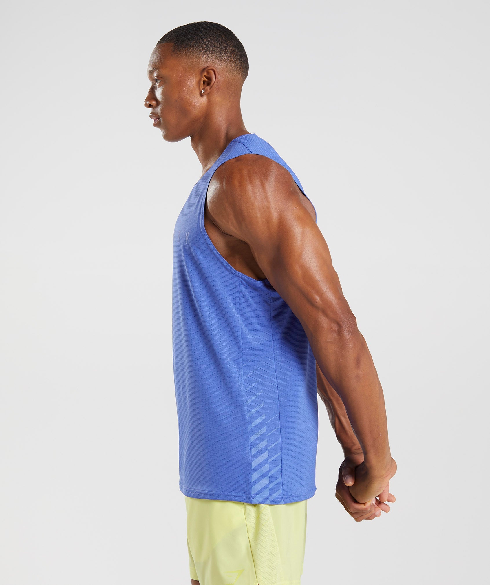 Sport Stripe Tank in Court Blue - view 3