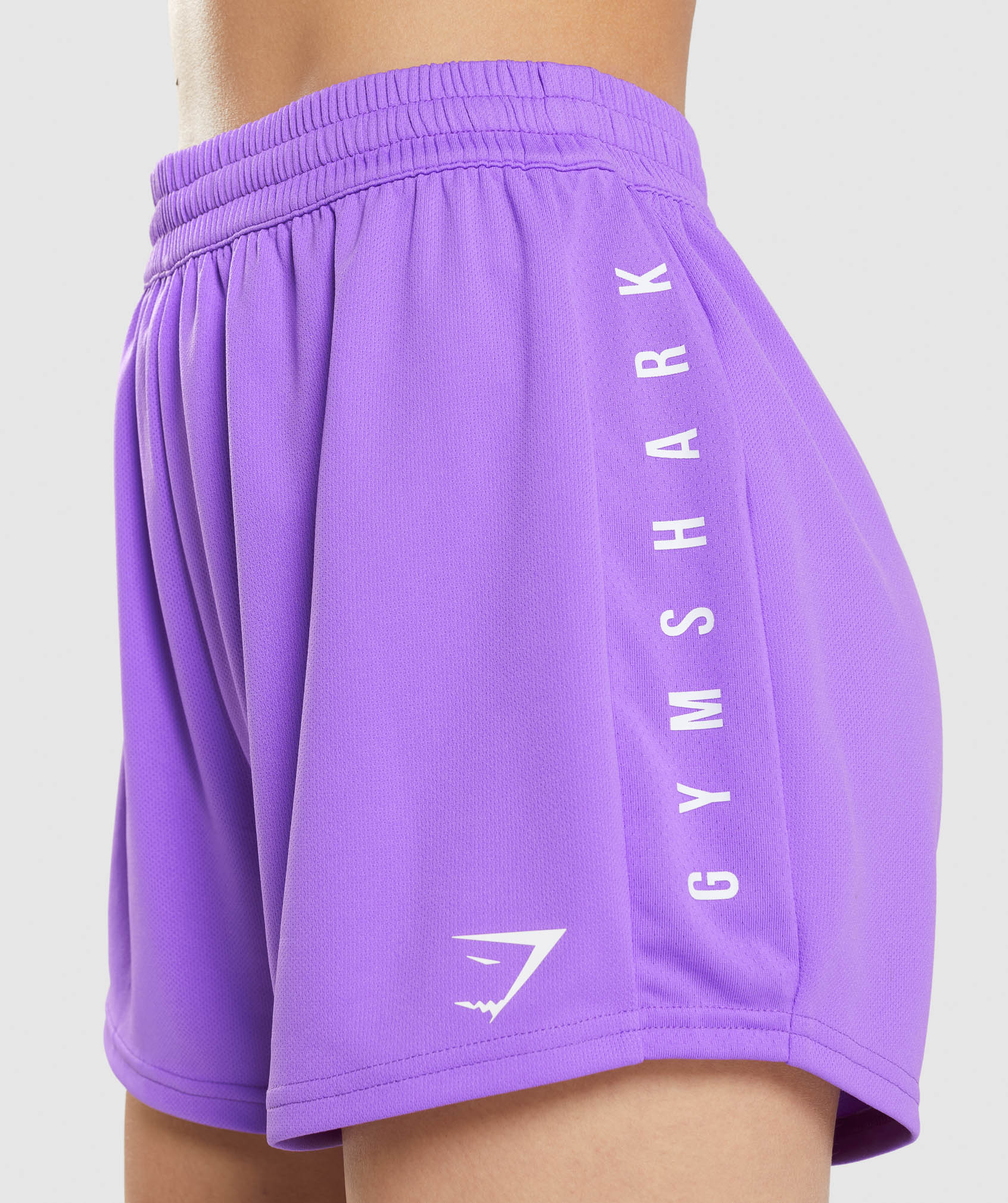 Sport Loose Shorts in Bright Purple - view 5