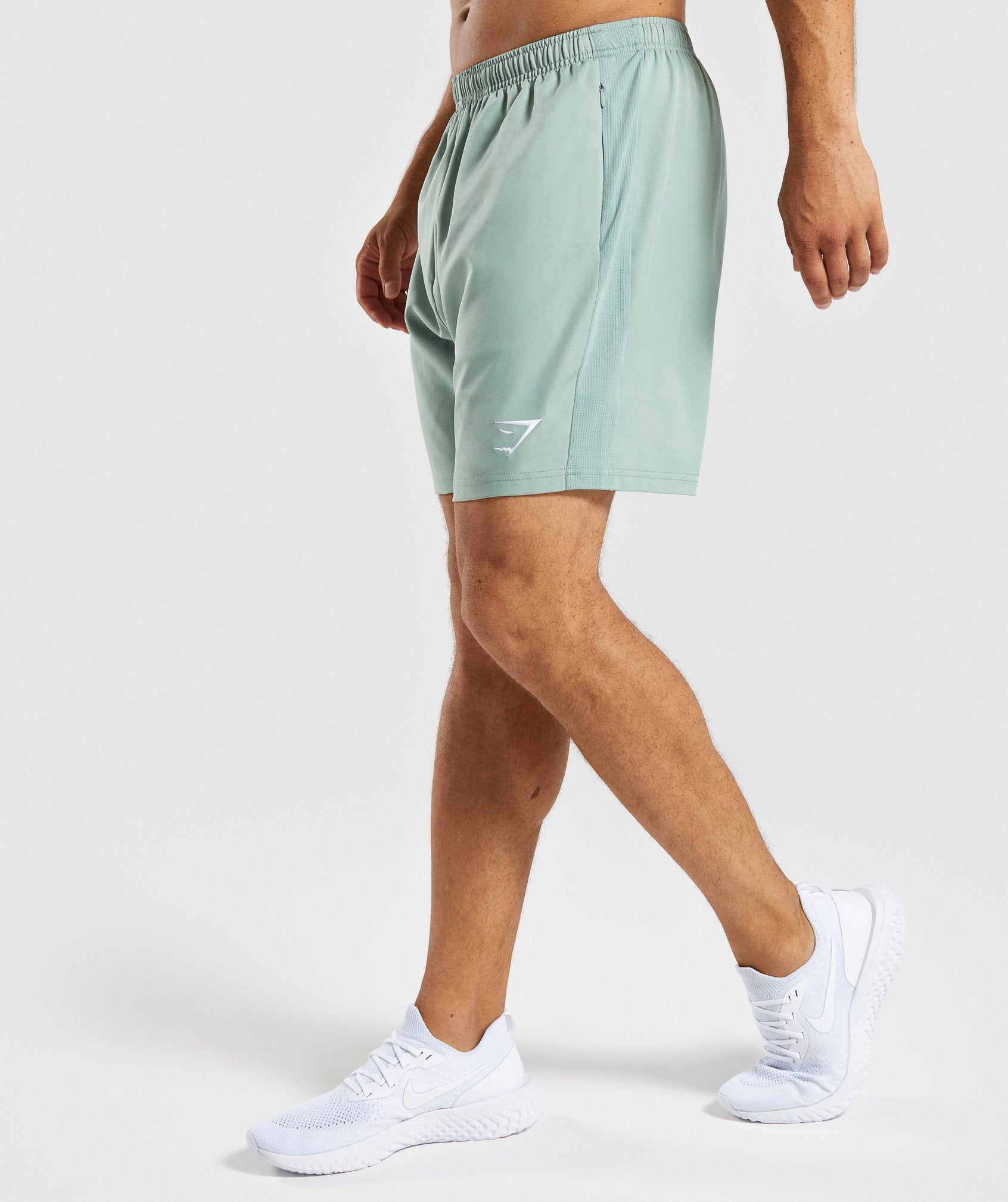 Sport Shorts in Pale Green - view 3