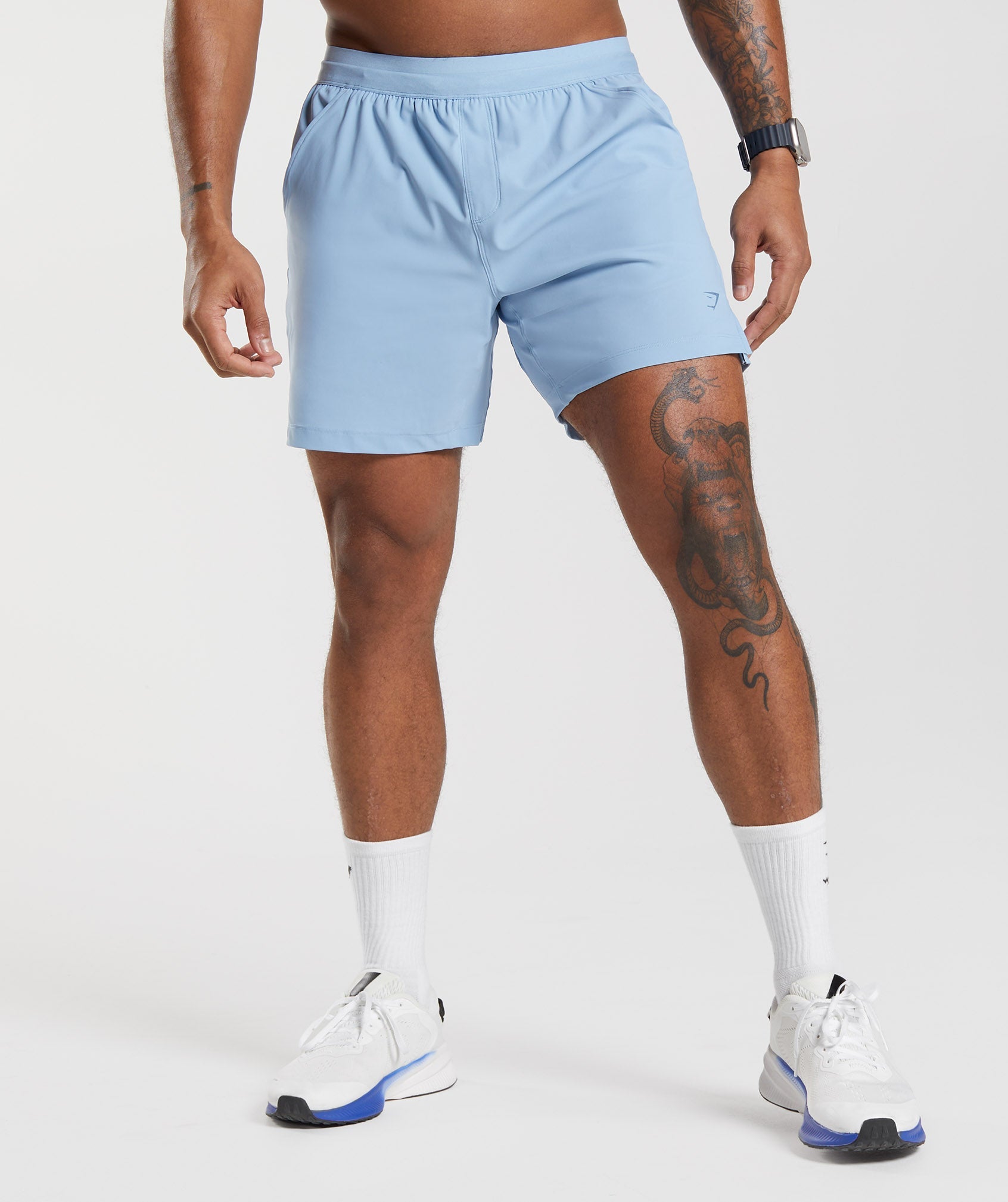 Studio Shorts in Ozone Blue