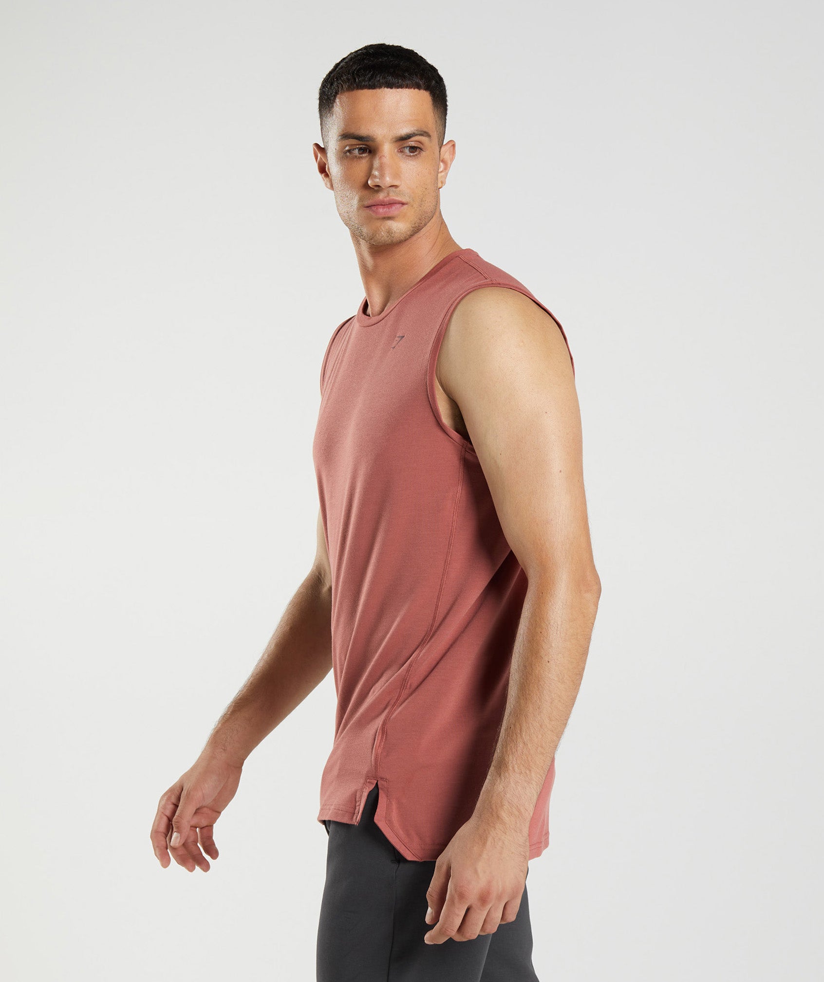 Studio Tank in Rose Brown - view 3