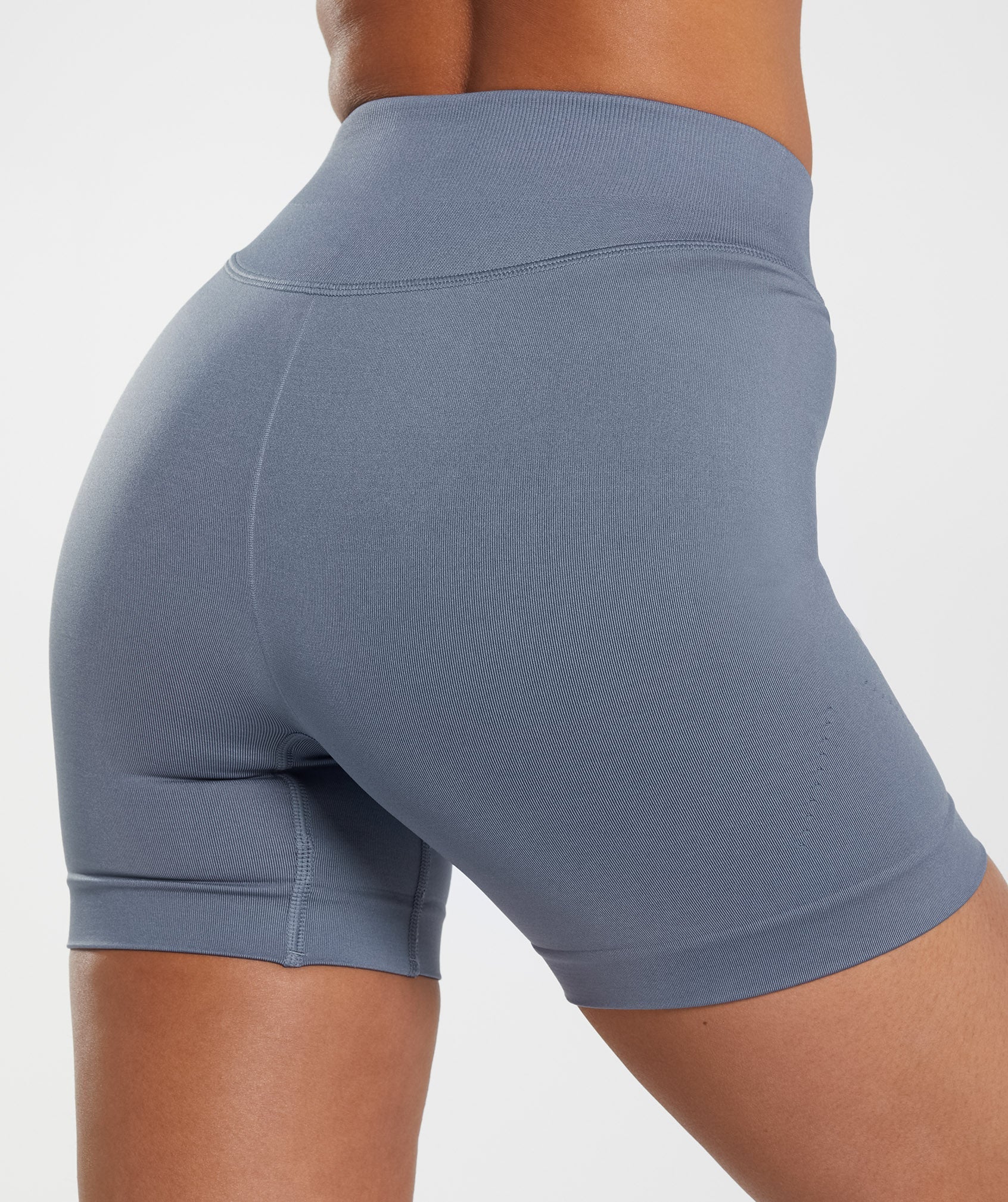 Sweat Seamless Shorts in Evening Blue - view 6