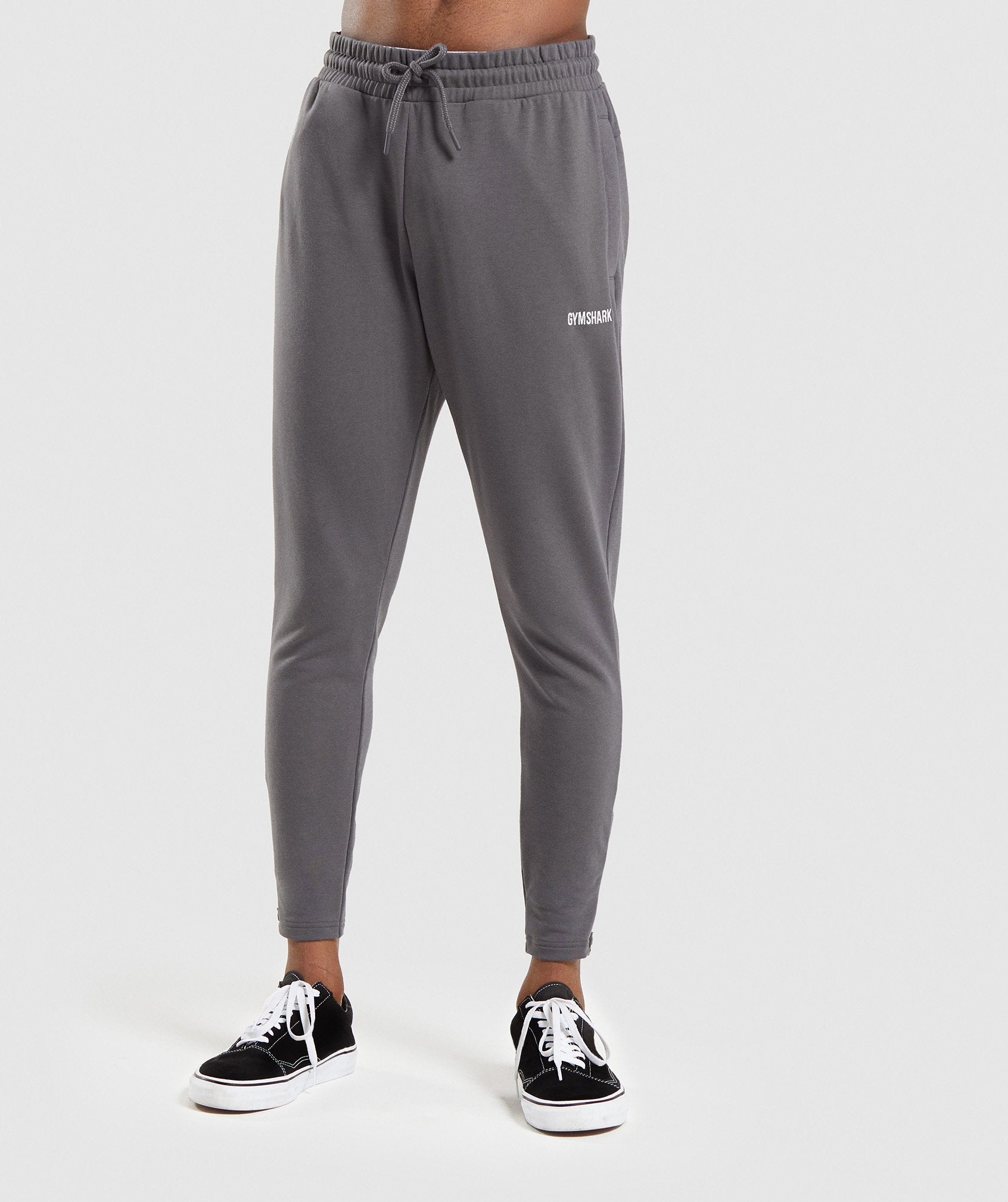 Fit Tapered Joggers in Charcoal - view 1