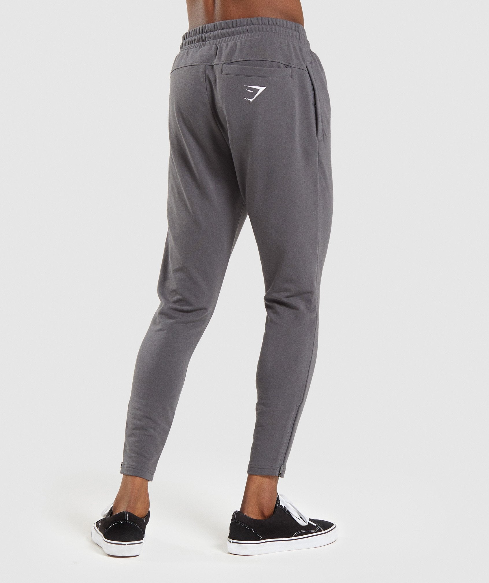 Fit Tapered Joggers in Charcoal - view 2