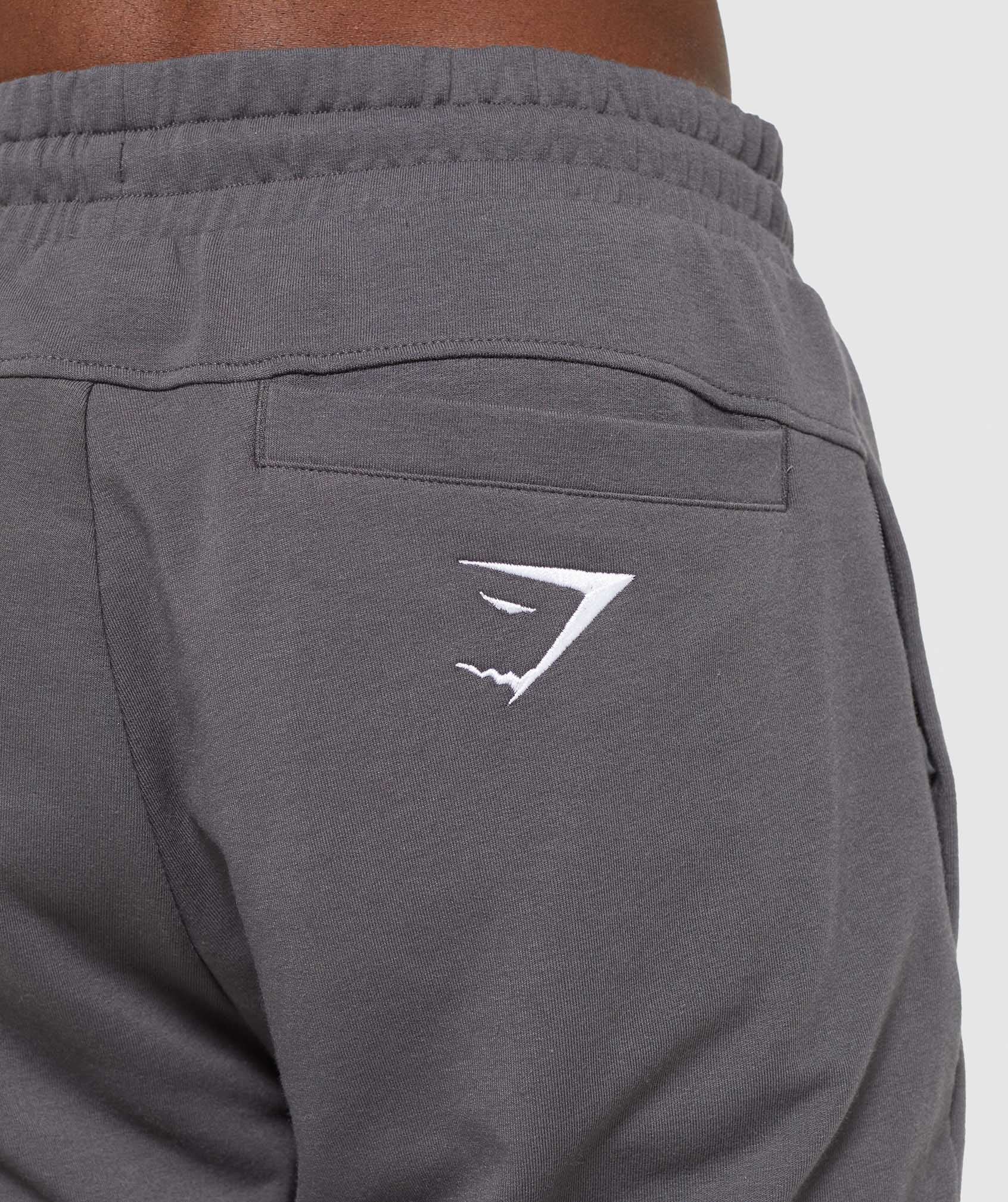 Fit Tapered Joggers in Charcoal - view 6