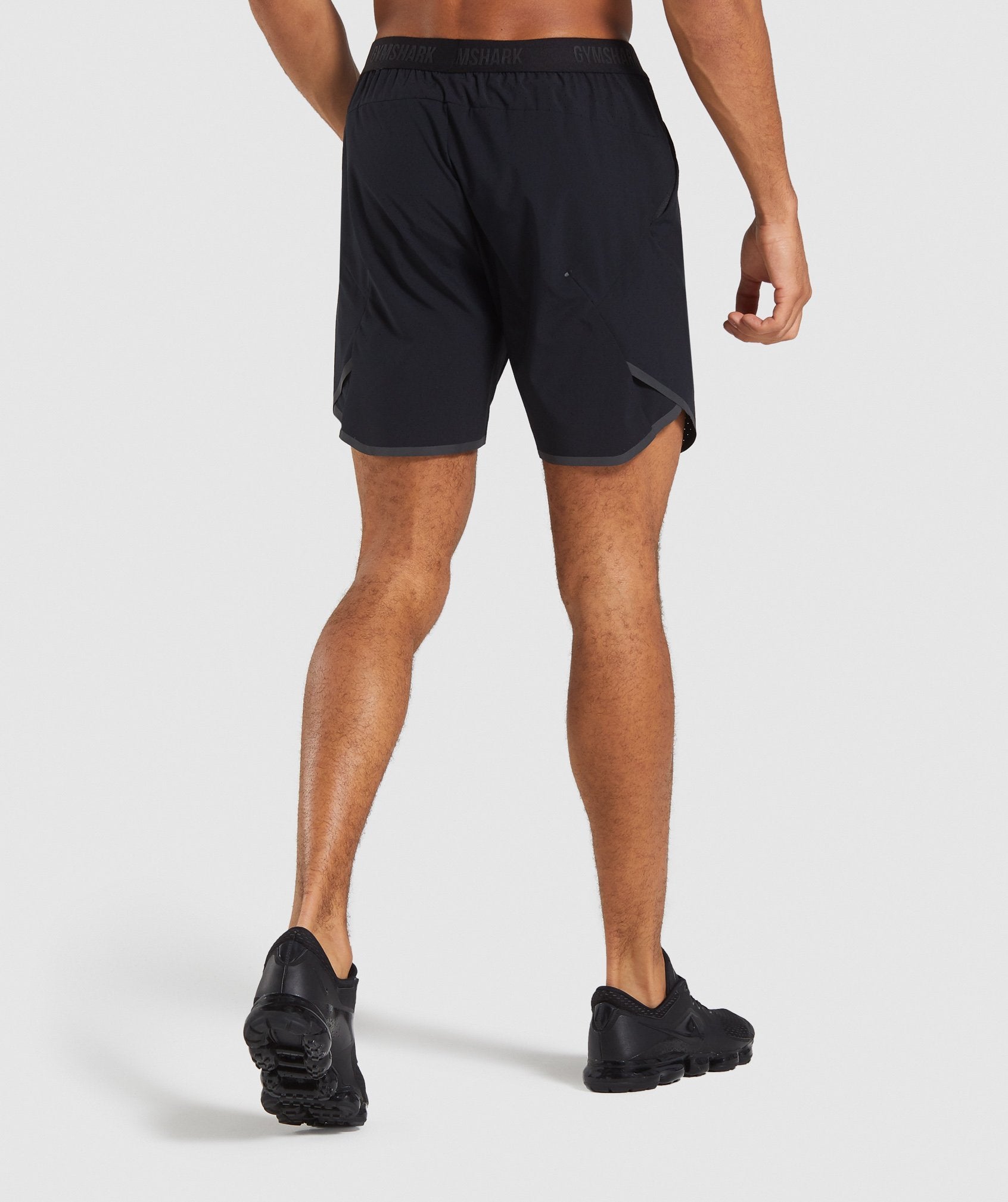 Tech Shorts in Black - view 2